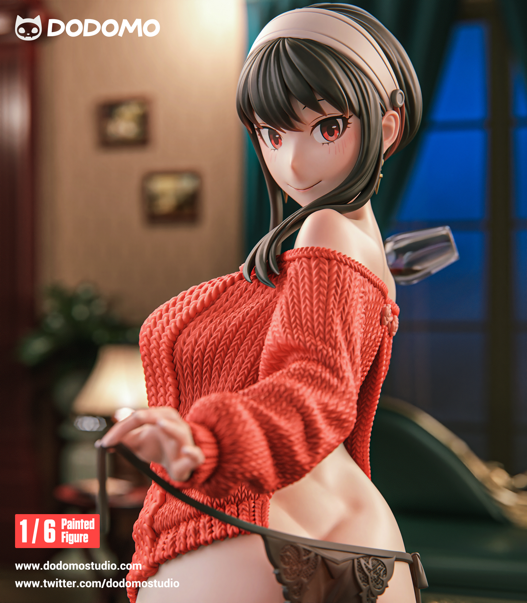 【Pre-sale closed】1/6 Scale Yor Forger Red Sweater-Dodomo Studio