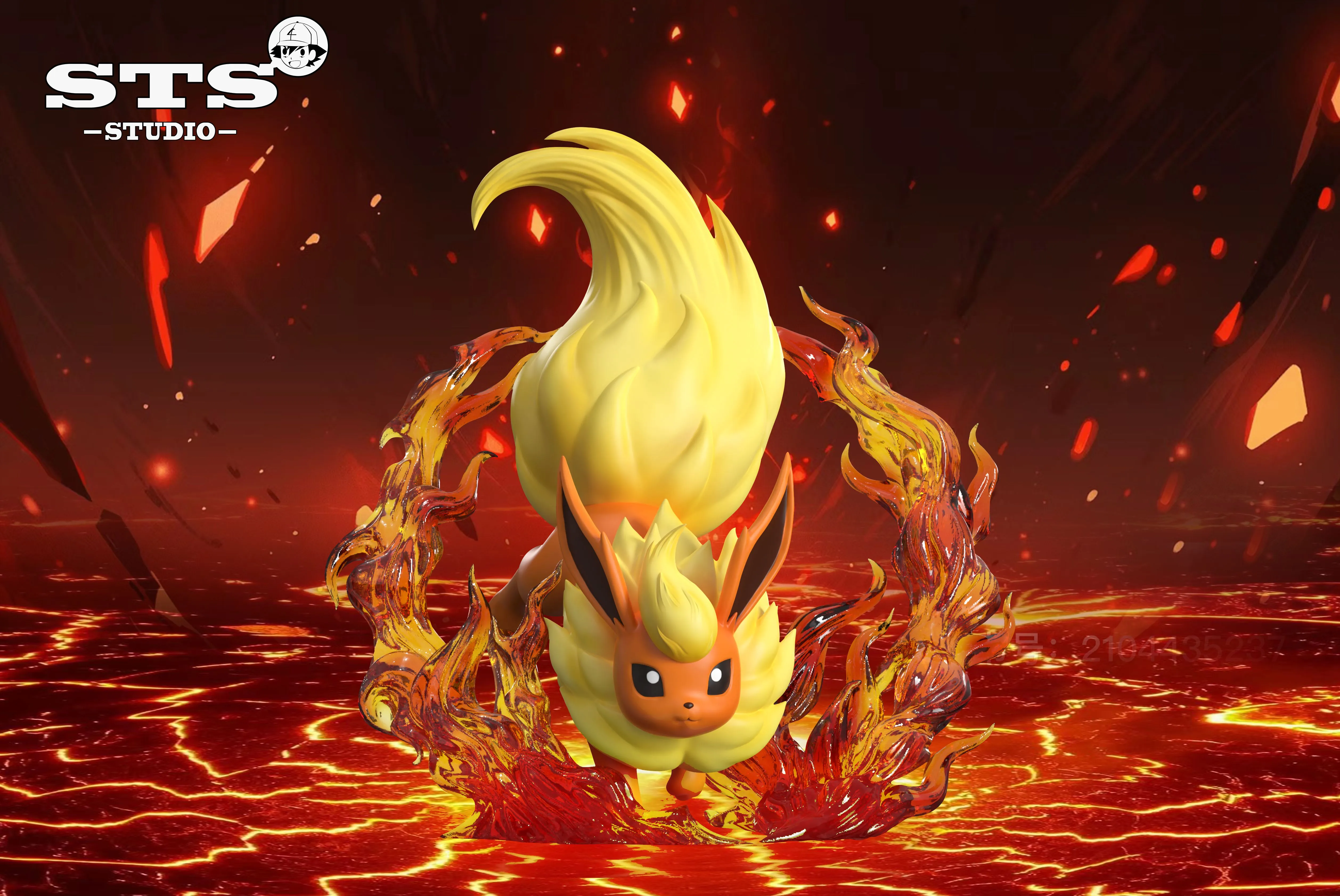 【Sold out】1/20 Scale Eevee Group-Pokemon-STS Studio