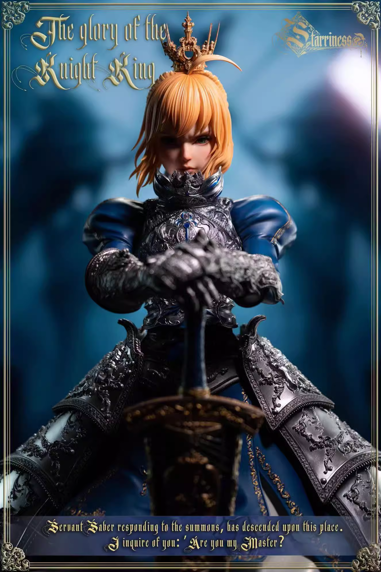 【Pre-sale】1/3 Scale The glory of the Knight King Servant Saber-Fate/stay night-Starriness Studio