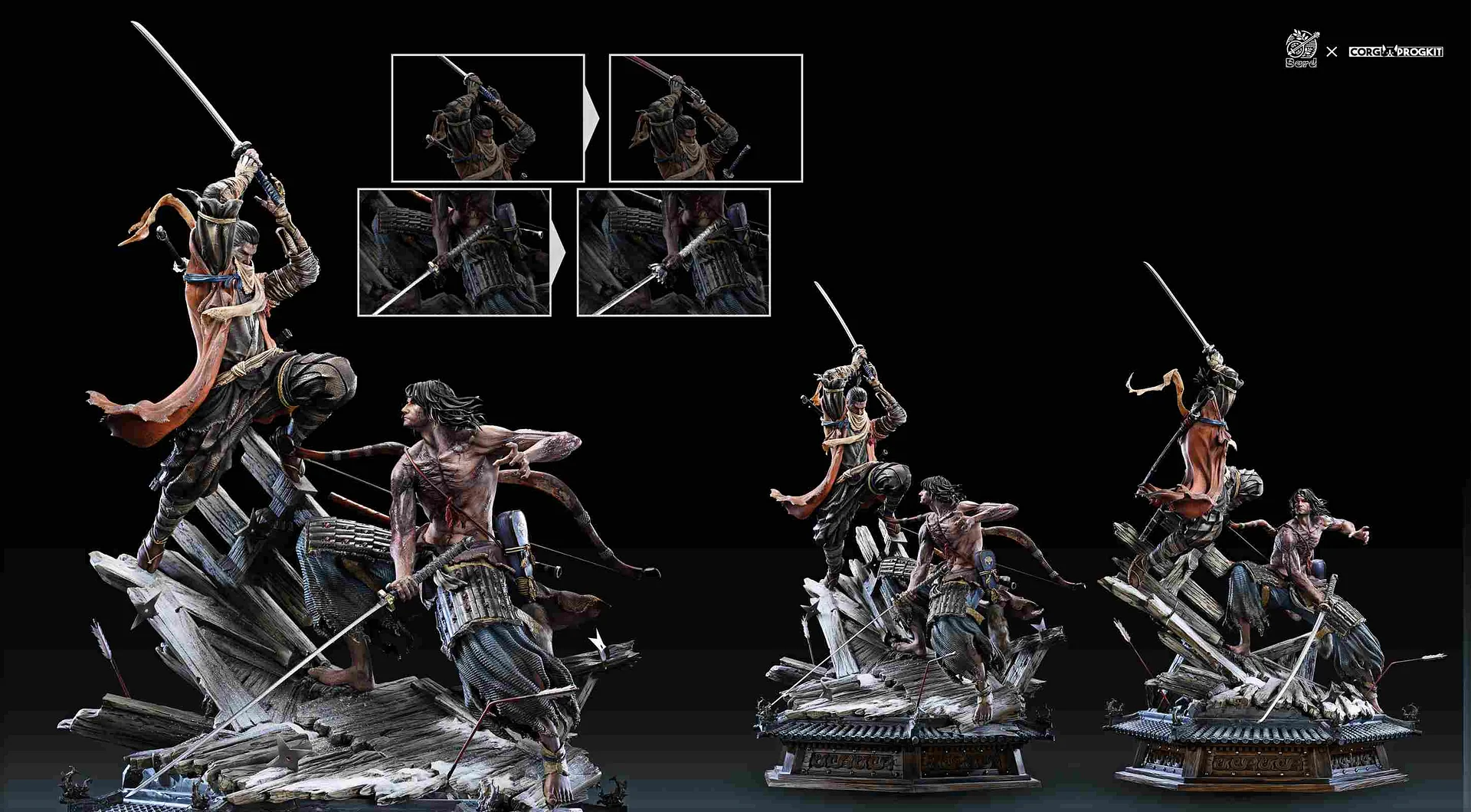 【Sold out】Sekiro VS Genichiro Ashina-Sekiro: Shadows Die Twice-Bard Studio