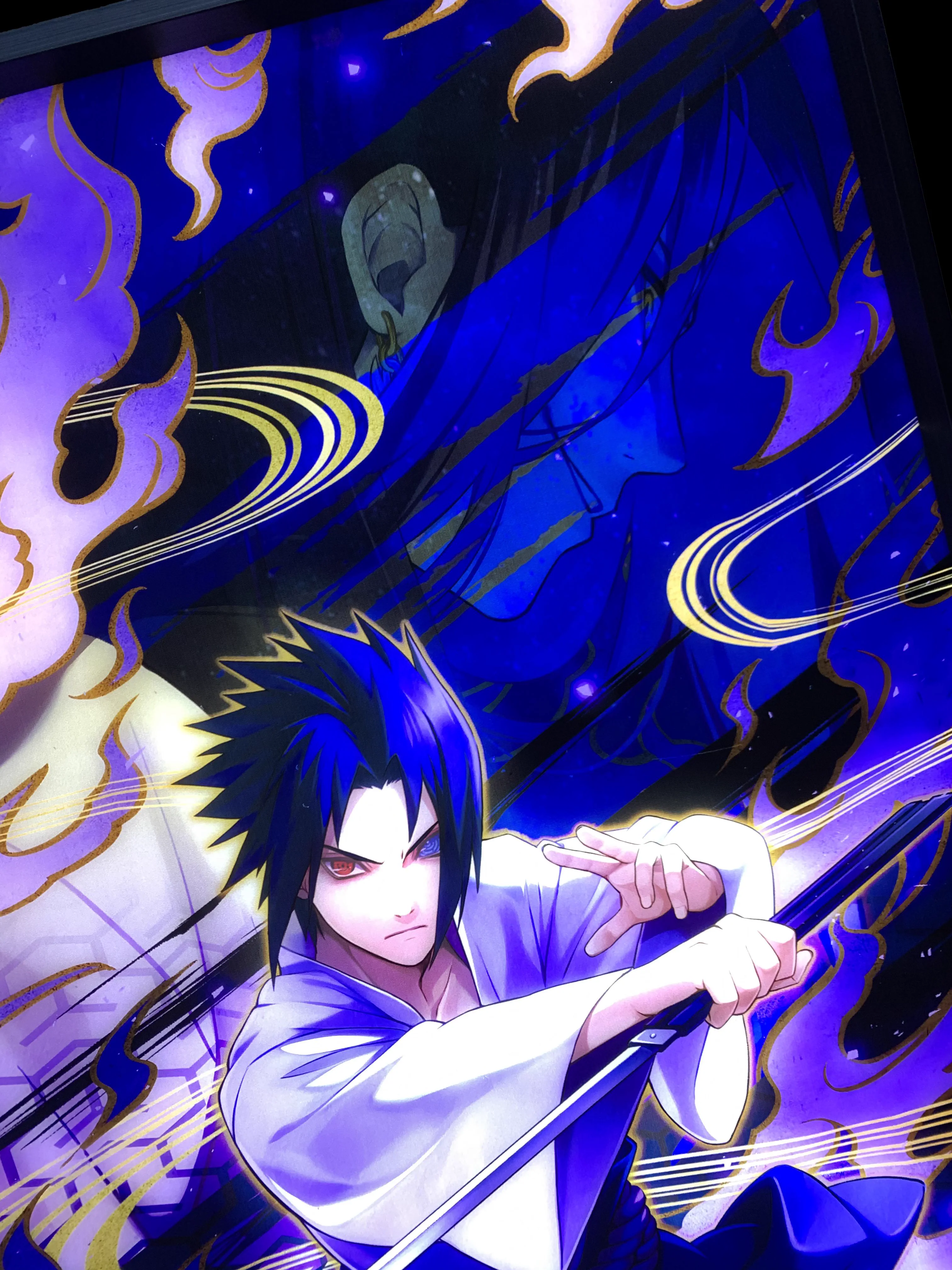 【In stock】Decorative Painting of Uchiha Sasuke-MOMO Studio