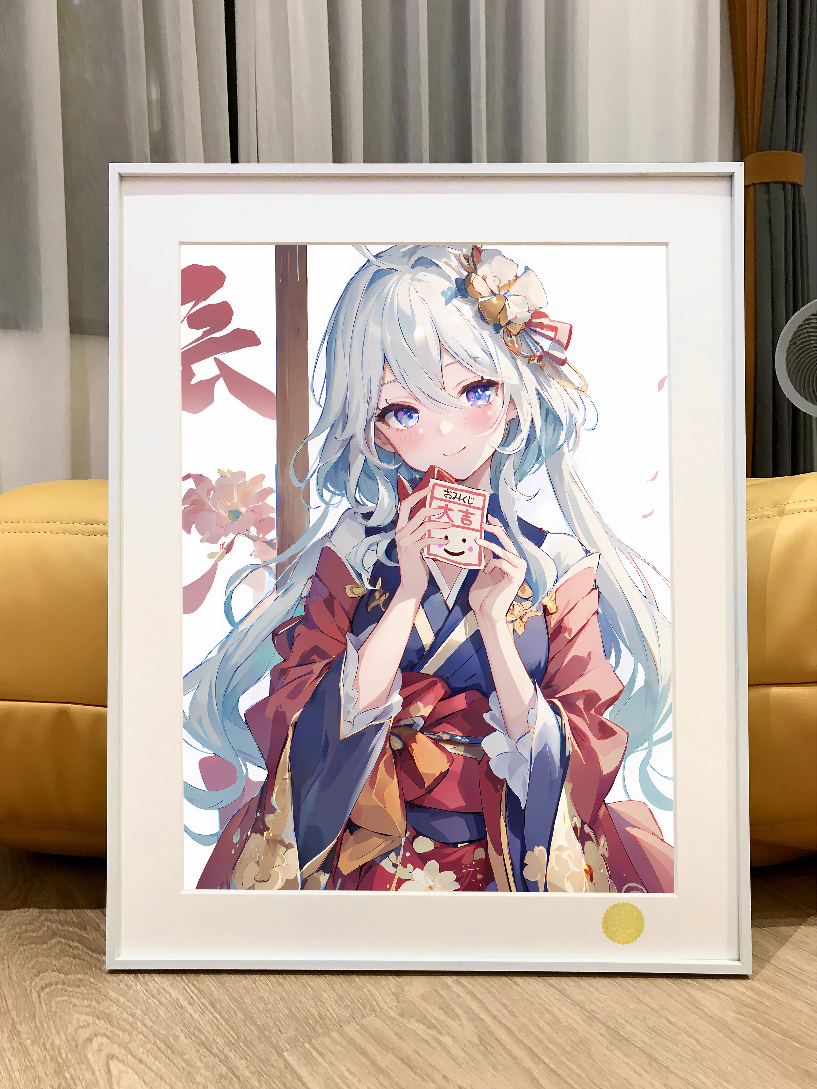 【Pre-sale】Decorative Painting of Kimono Furina-Genshin Impact-XingKong Studio