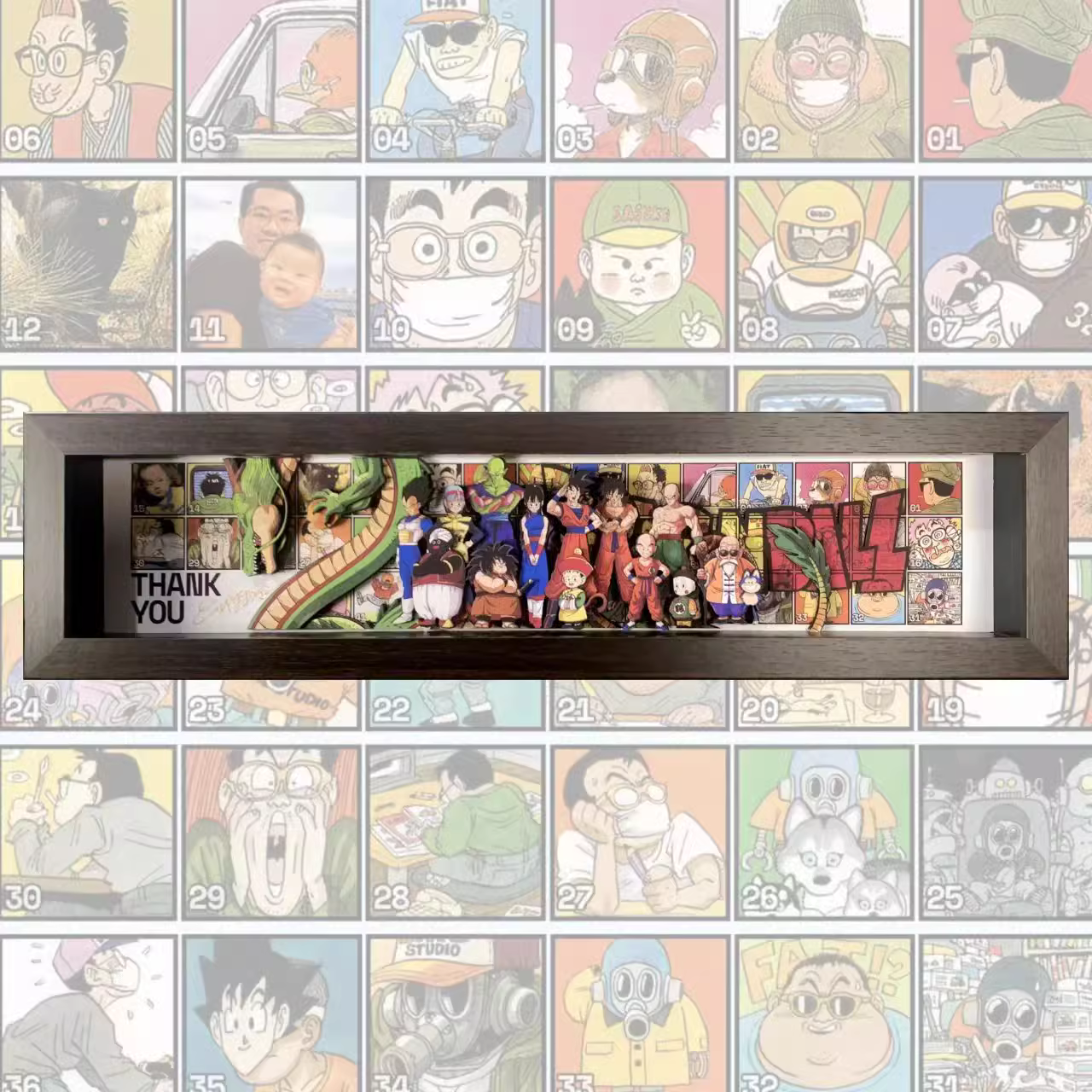 【In stock】Decorative Painting of Special Commemoration for Akira Toriyama-MOMO Studio