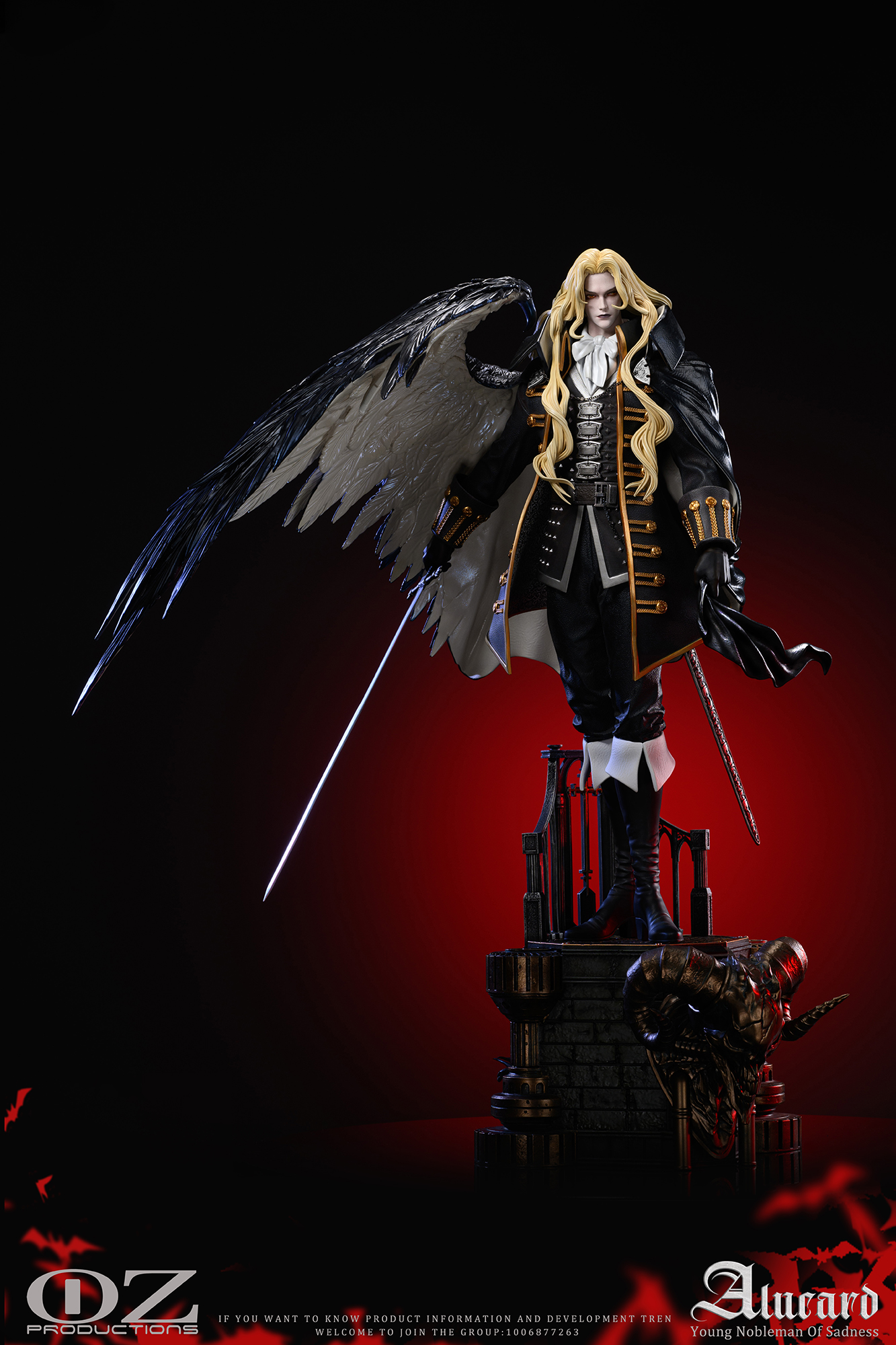 【Pre-sale】1/4 Scale Alucard-The Tragic Prince-Oz Production