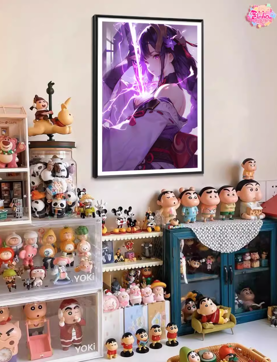 【In stock】Decorative Painting of Raiden Shogun-Genshin Impact-AMHS Studio