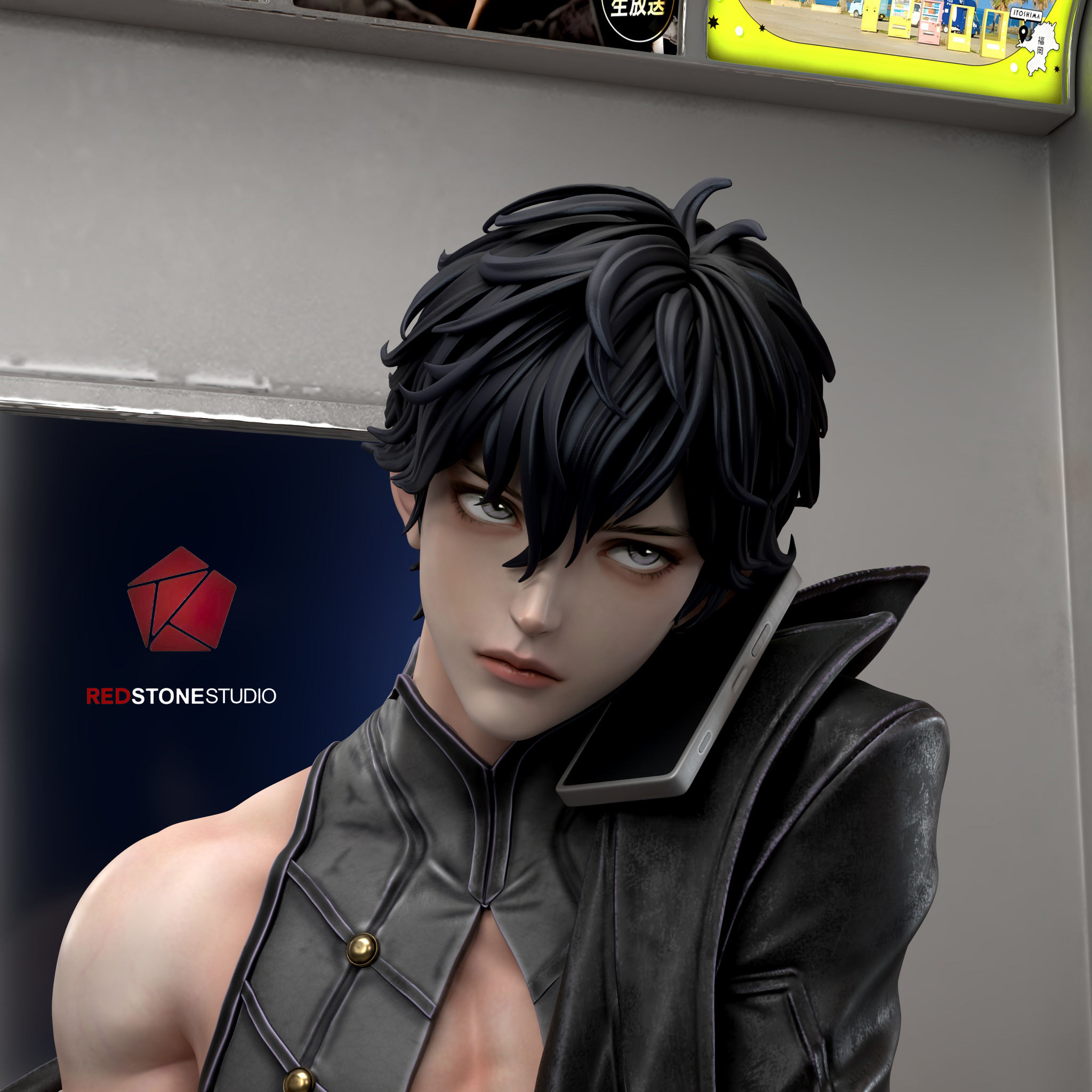 【Sold out】1/6 Scale JOKER-Persona 5-Red Stone Studio