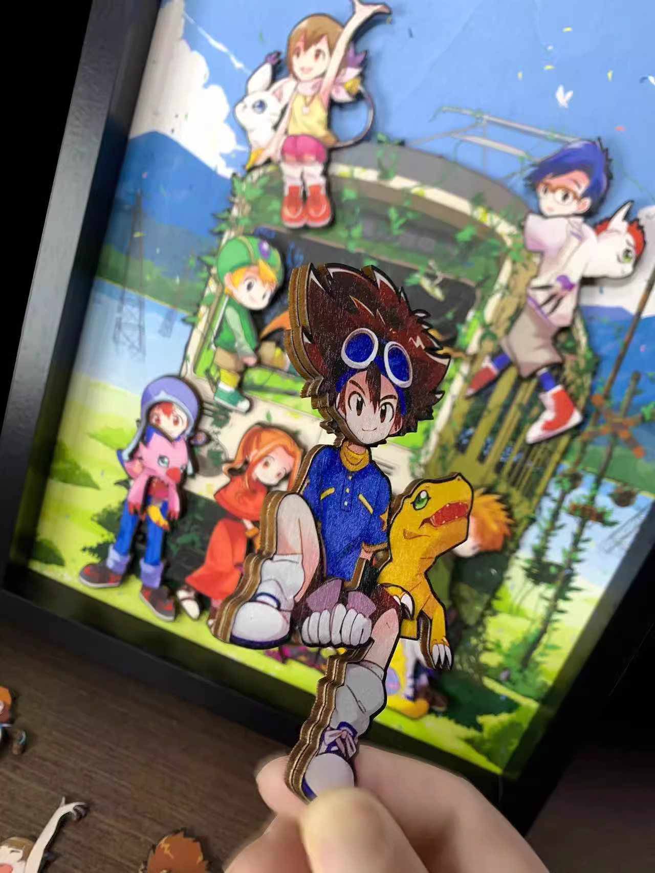 【In stock】Decorative Painting of Characters of Digimon-Mystical Art Studio