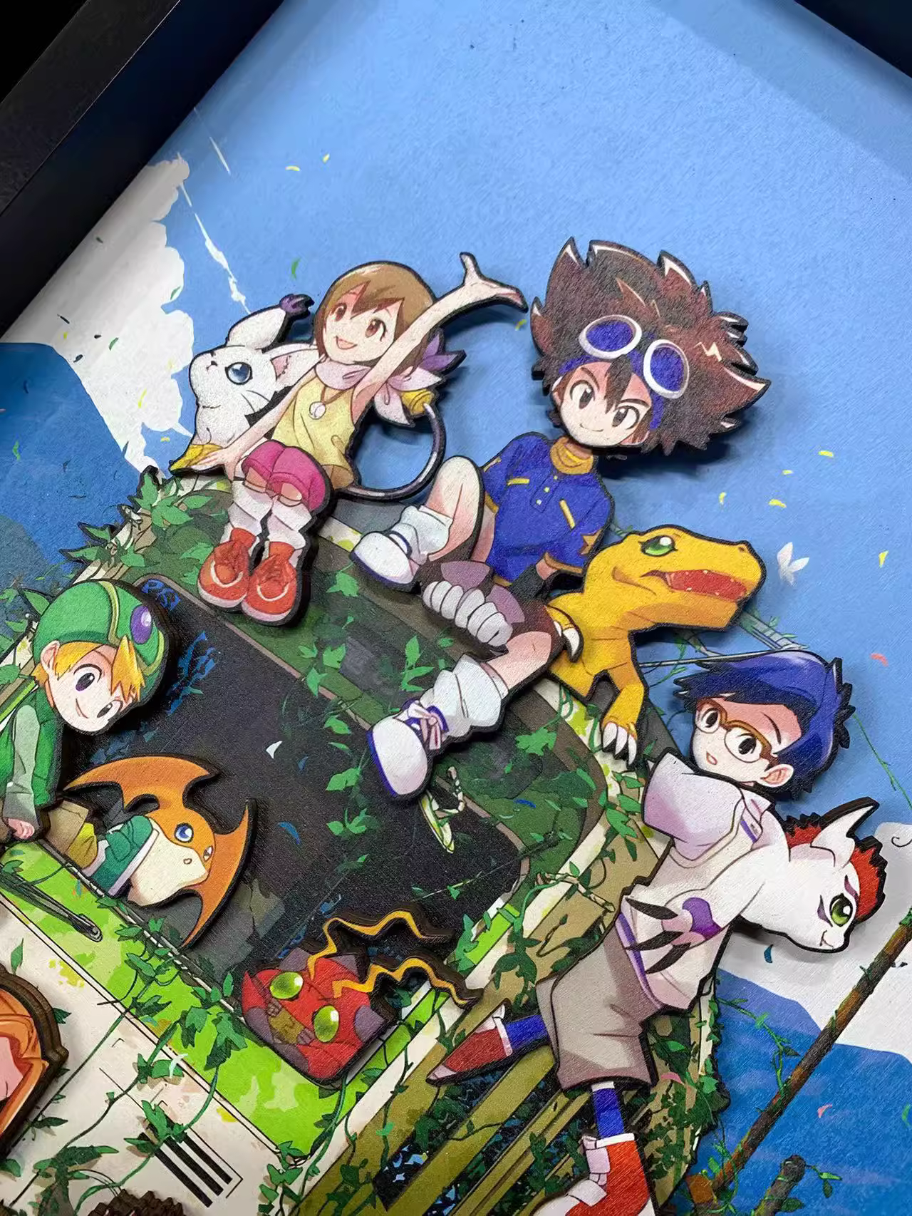 【In stock】Decorative Painting of Characters of Digimon-Mystical Art Studio