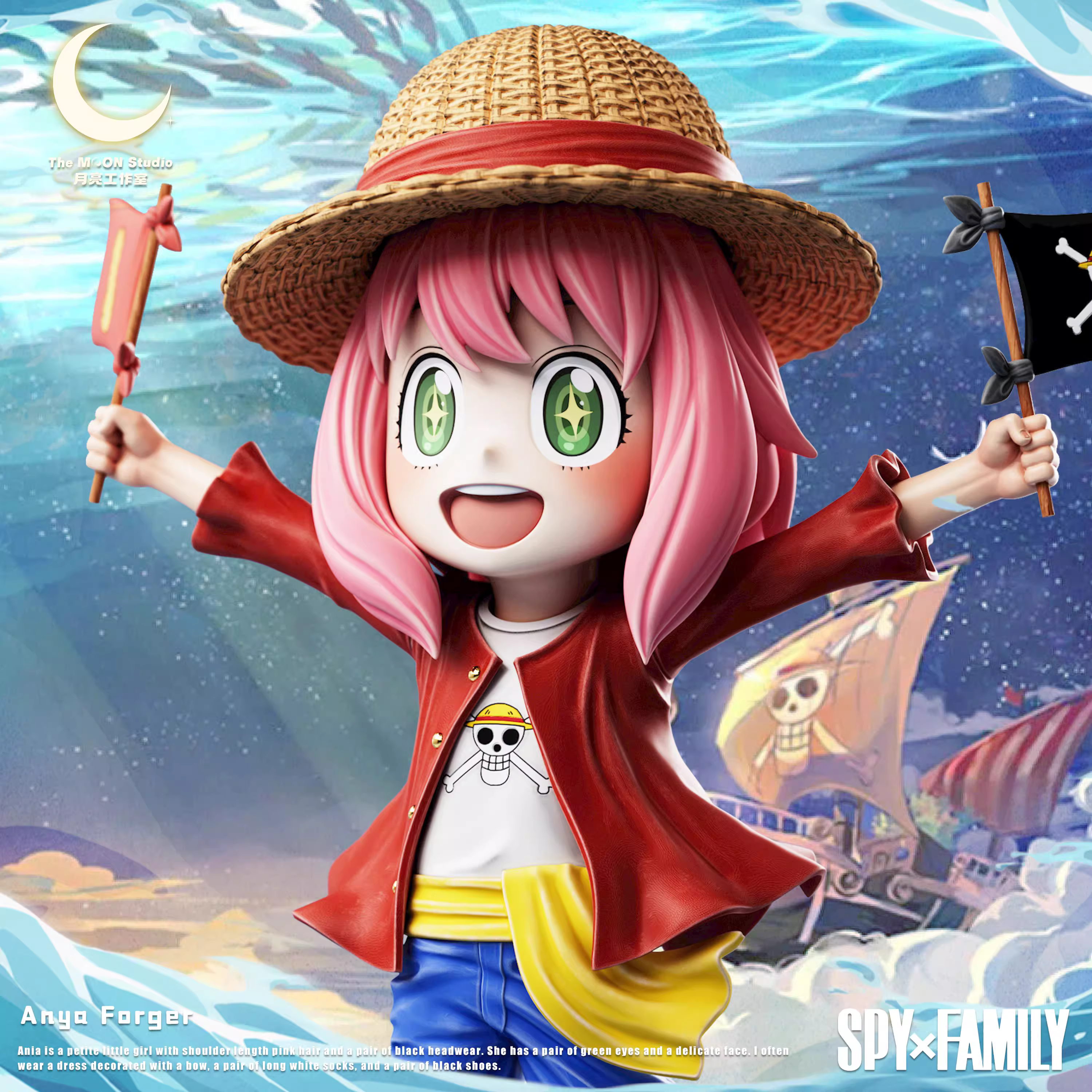【In stock】Anya COS Luffy-The Moon Studio