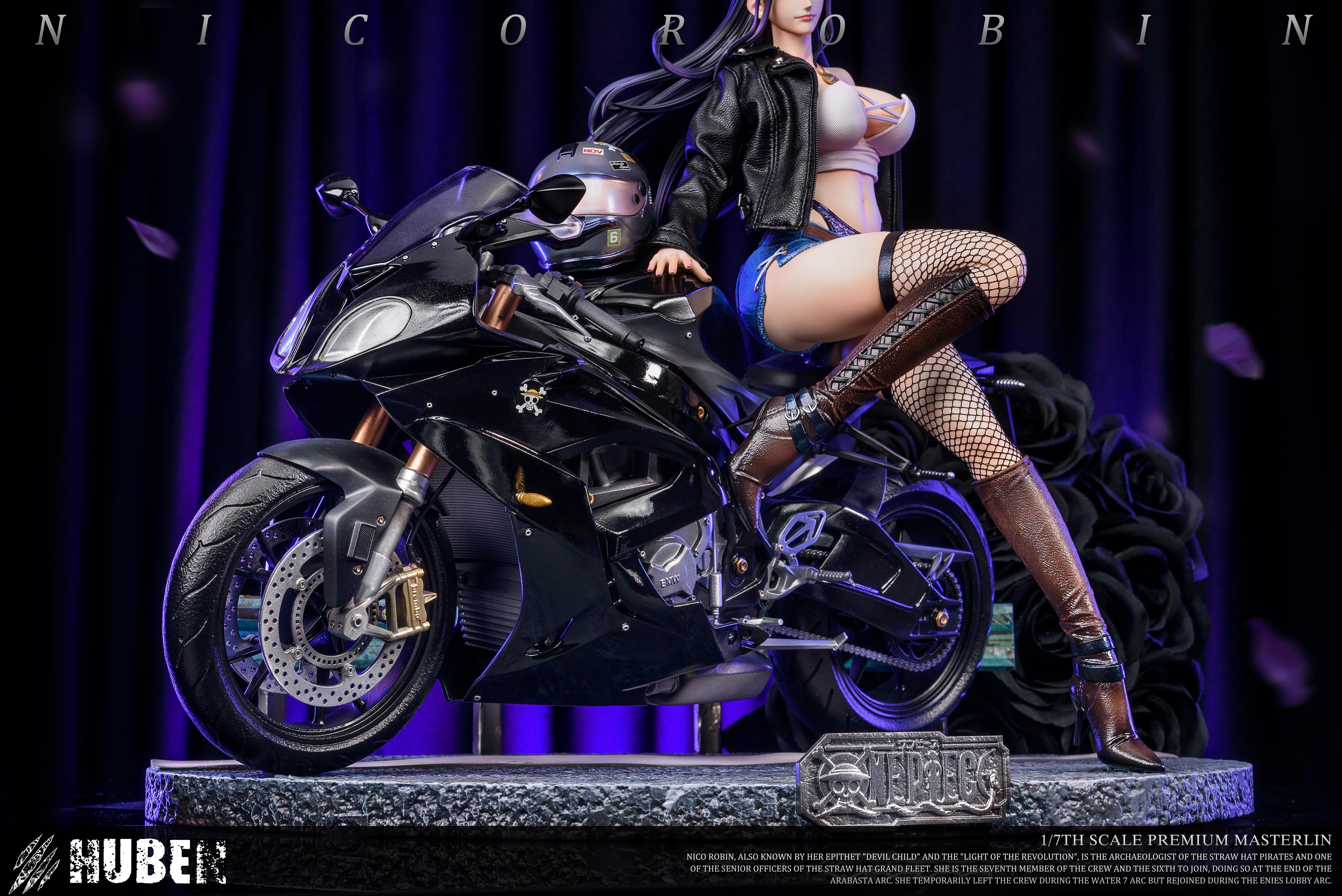 【Sold out】1/7 Scale Motorcycle Girl 02 Robin-HuBen Studio