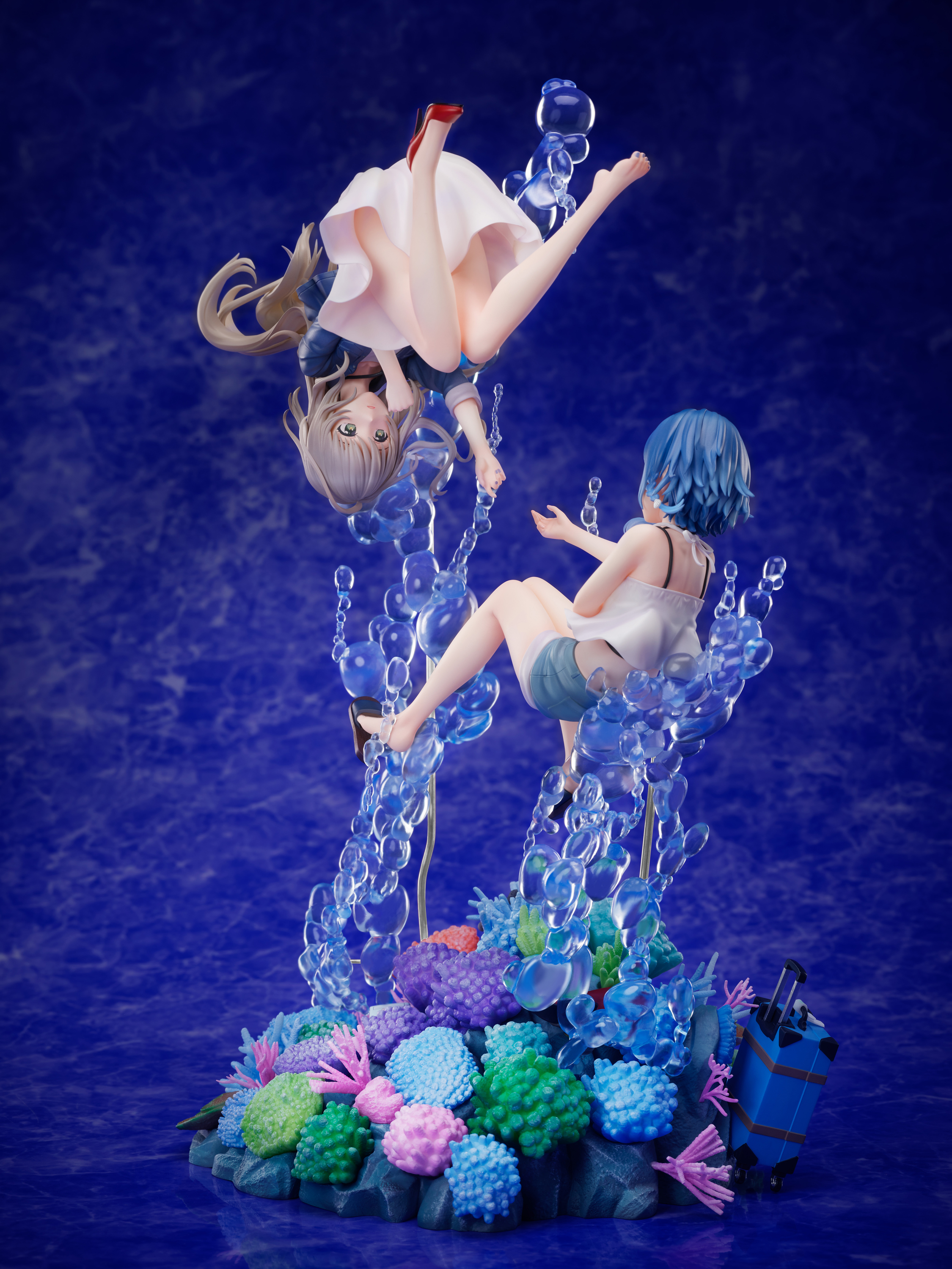 【In stock】1/7 Scale Kukuru Misakino & Fūka Miyazawa-The Aquatope on White Sand-F:NEX