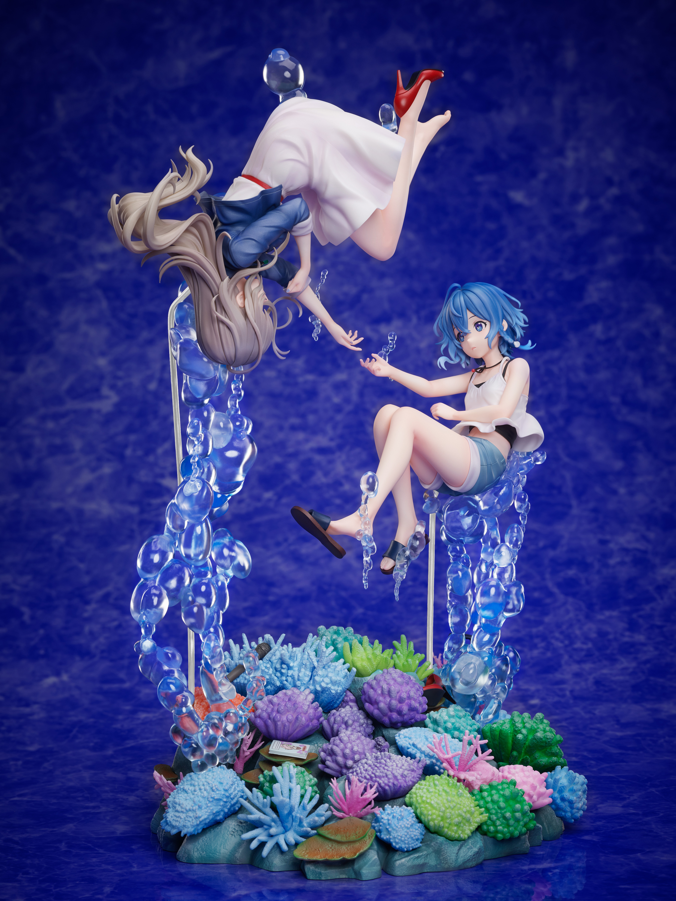 【In stock】1/7 Scale Kukuru Misakino & Fūka Miyazawa-The Aquatope on White Sand-F:NEX