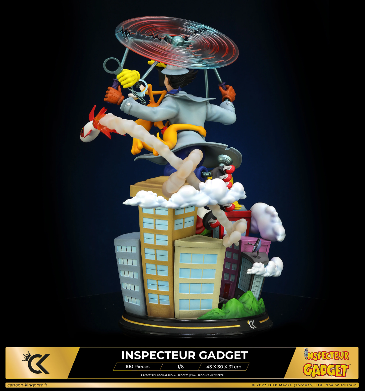 【Pre-sale】1/6 Scale Gadget & Penny-Inspector Gadget-Cartoon Kingdom Studio