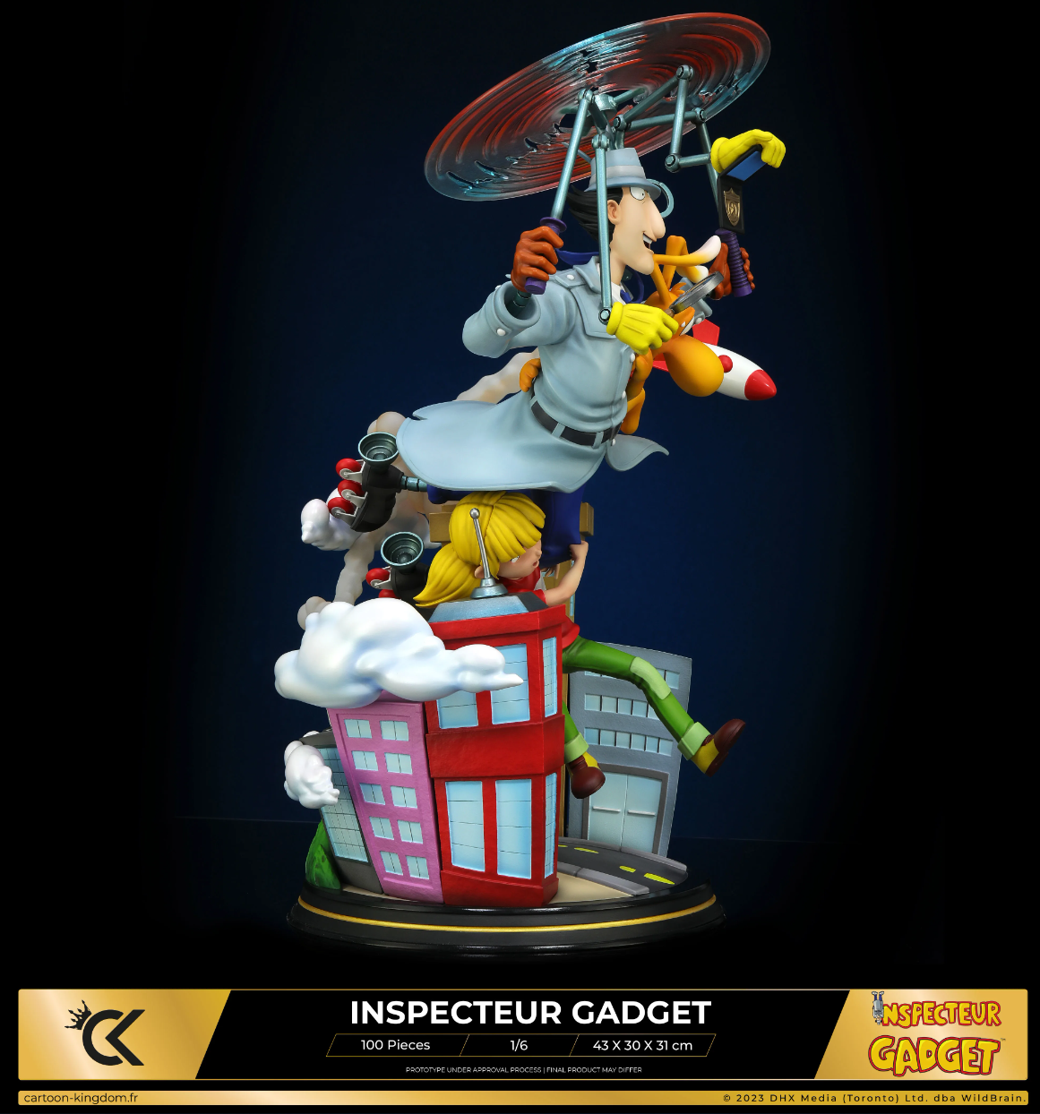 【Pre-sale】1/6 Scale Gadget & Penny-Inspector Gadget-Cartoon Kingdom Studio