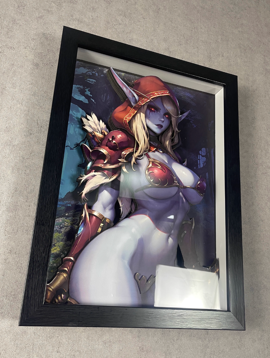 【In stock】DSMG-054 Decorative Painting of Sylvanas Windrunner-World of Warcraft-Dorobou Neko Studio
