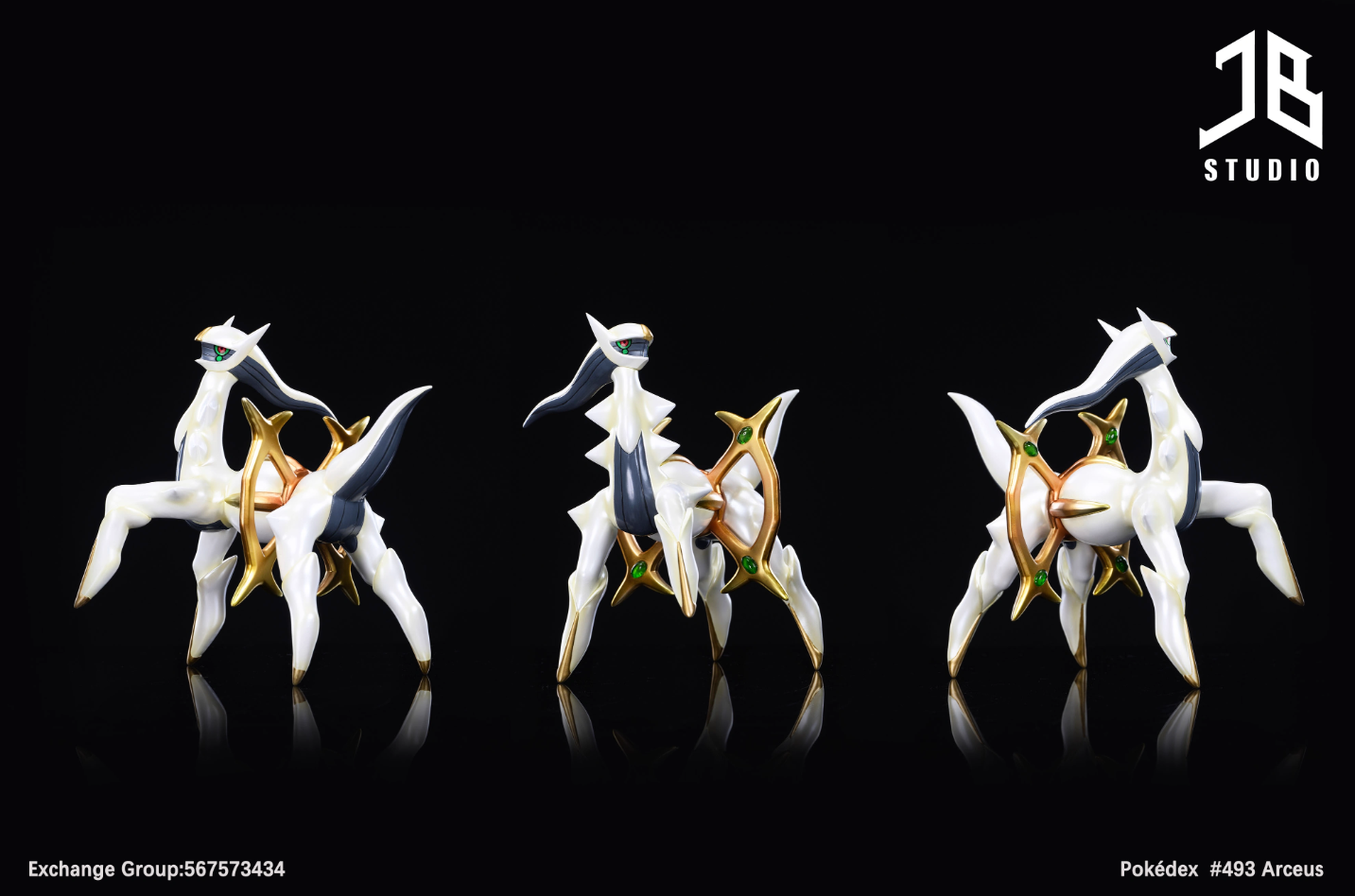 【Sold out】1/20 Scale Arceus-Pokemon-JB Studio
