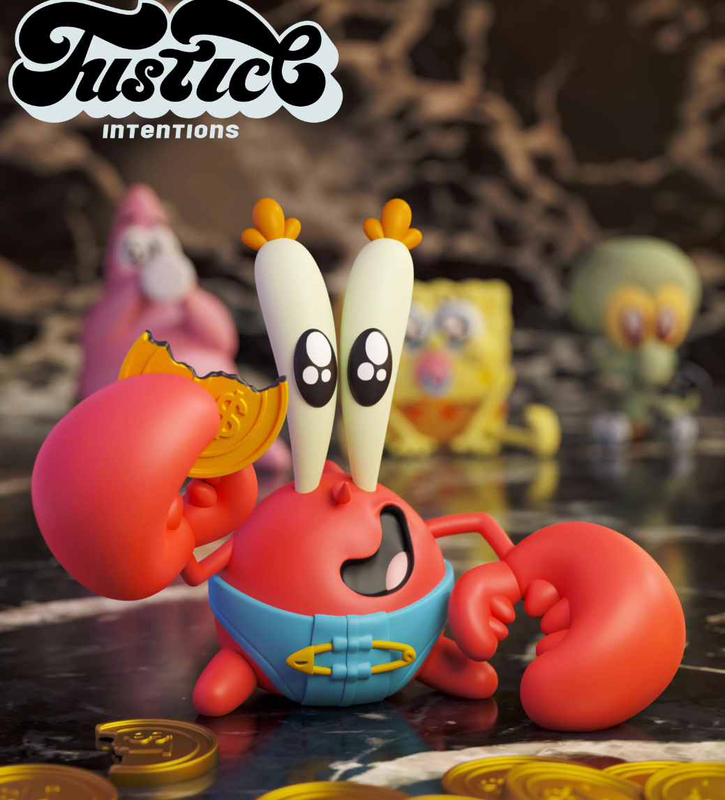 【Pre-sale】SpongeBob SquarePants, Patrick Star, Squidward Tentacles & Captain Eugene H. Armor Abs Krabs-SpongeBob SquarePants-Justice Intentions Studio