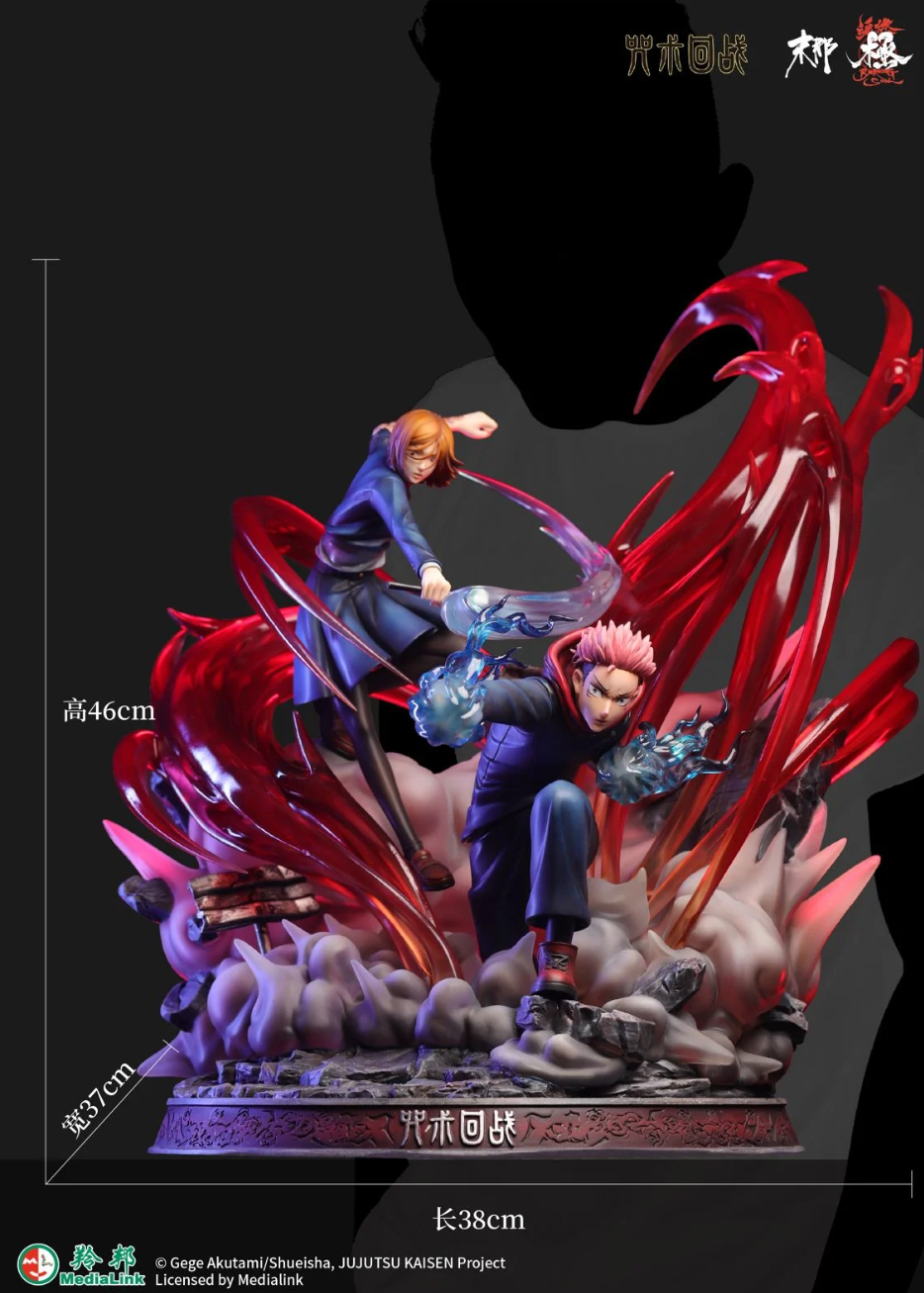 【Pre-sale】1/6 Scale Licensed Yuji Itadori & Nobara Kugisaki-MoNaHunRan Studio