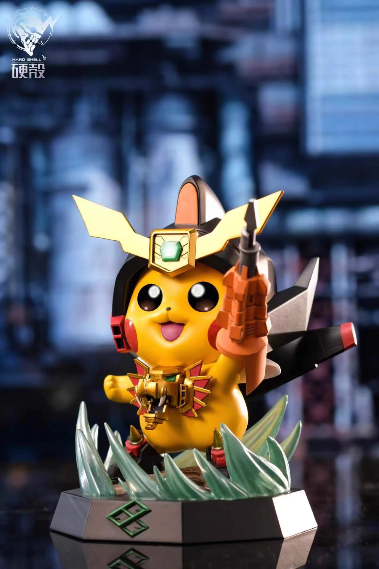 【Pre-sale】Pikachu Cosplay GAOGAIGAR-Pokemon-Hard Shell Studio