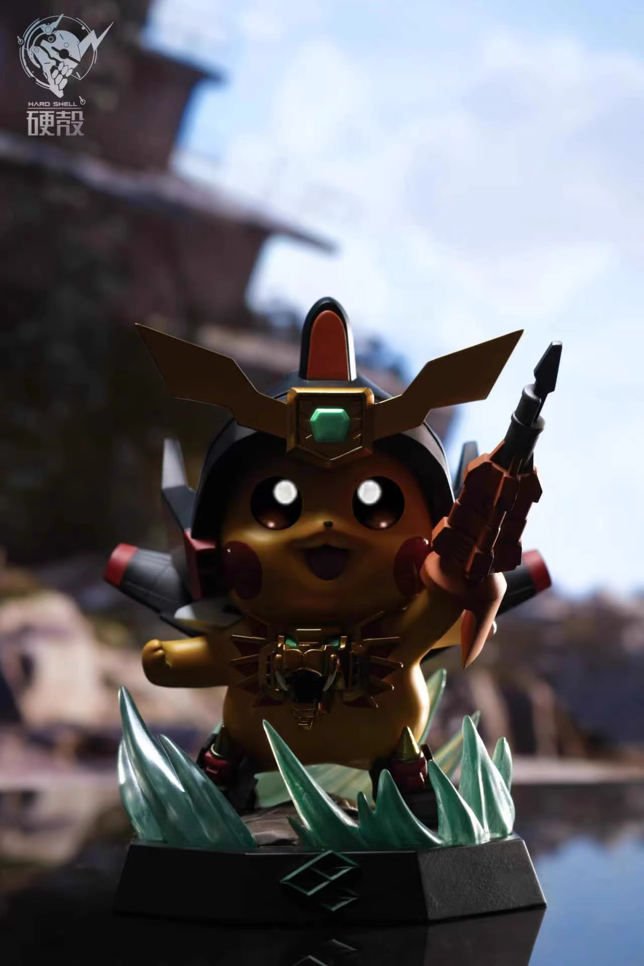 【Pre-sale】Pikachu Cosplay GAOGAIGAR-Pokemon-Hard Shell Studio