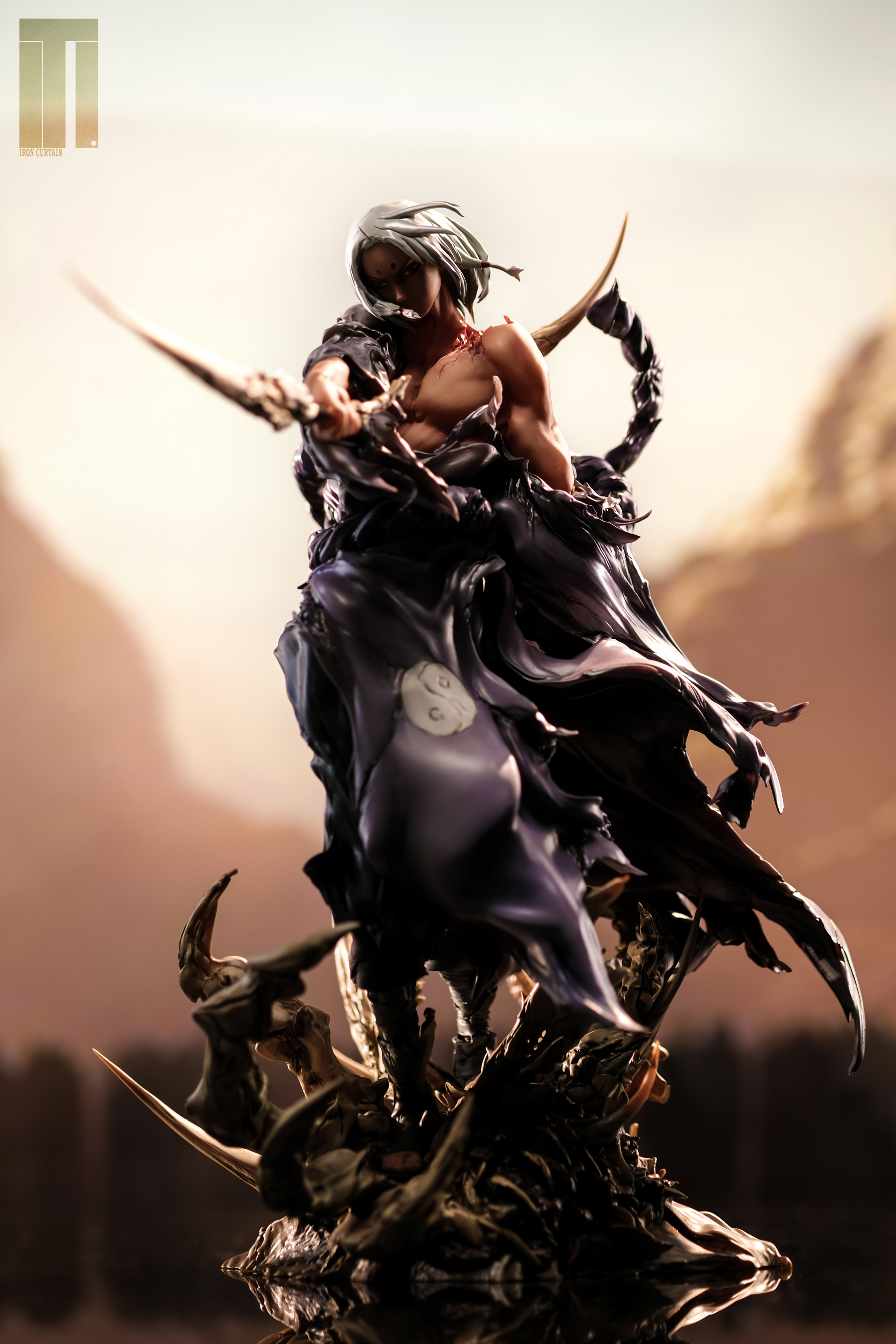 【Pre-sale】1/6 Scale Kimimaro with LED-Iron Curtain Studio