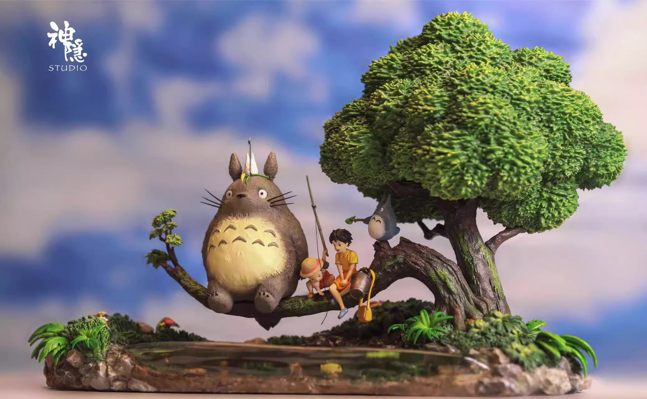 【Pre-sale】Comfortable Time of Summer My Neighbor Totoro-Studio Ghibli-ShenYin Studio