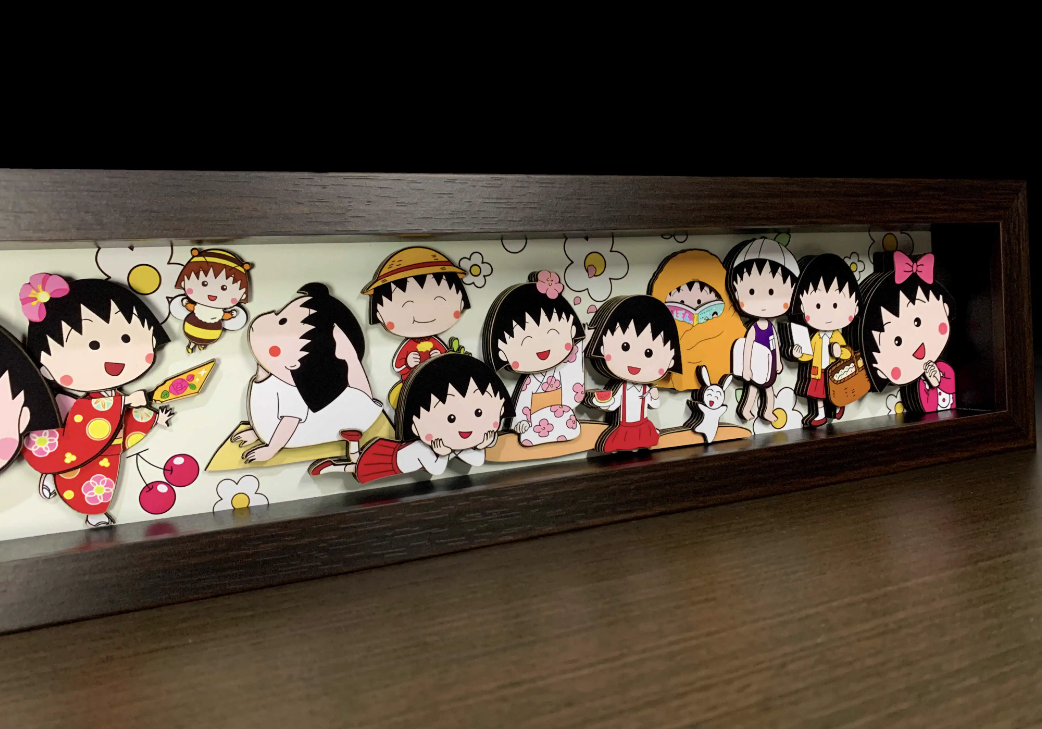 【In stock】Decorative Painting of Chibi Maruko-chan-MOMO Studio