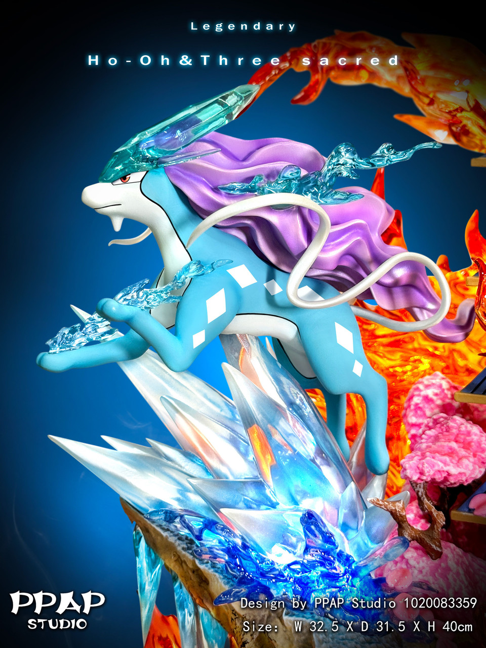 【Pre-sale】Ho-oH & Three Sacred with LED-Pokemon-PPAP Studio