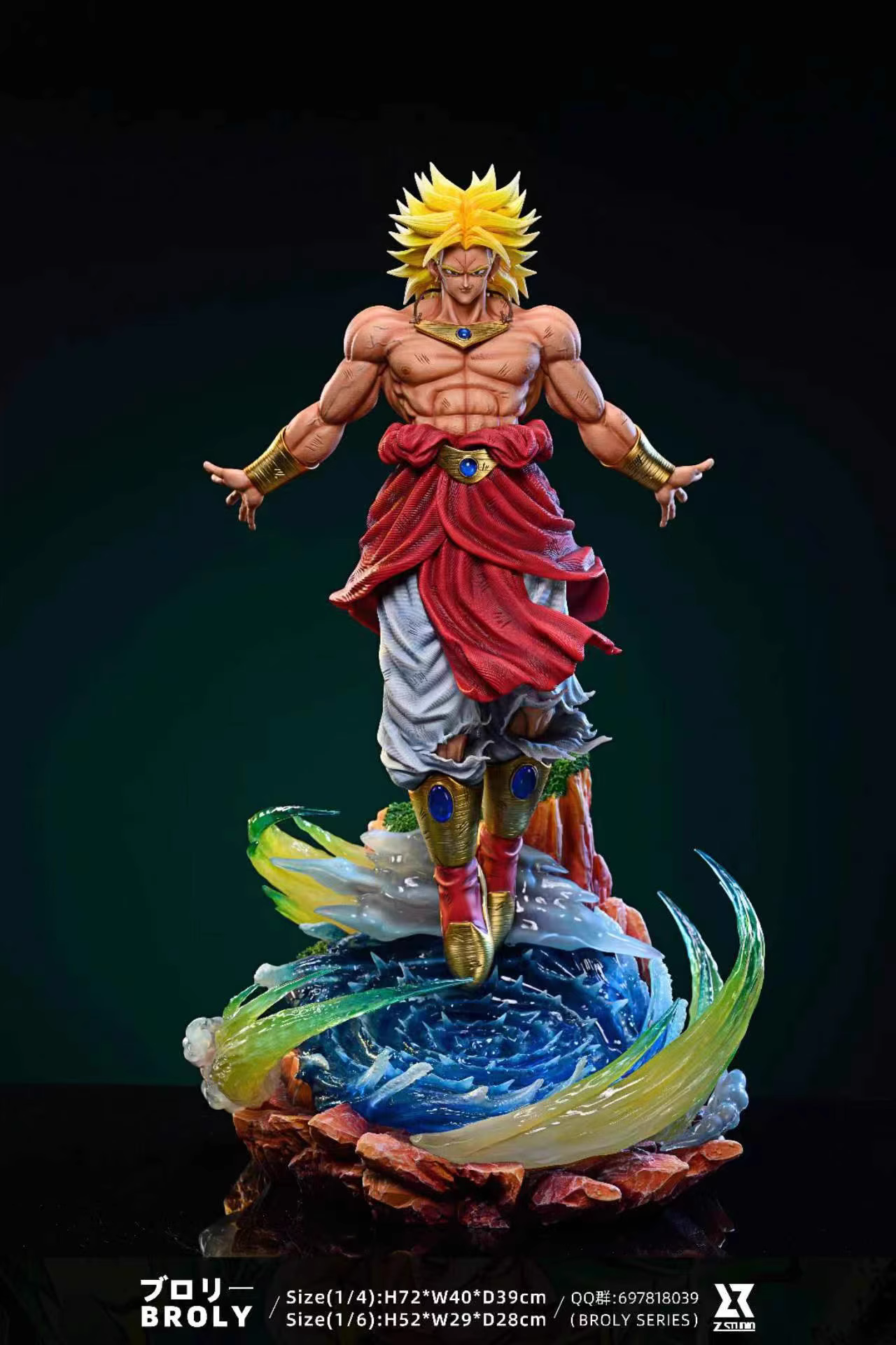 【Sold out】1/4 & 1/6 Scale Broly-Z Studio