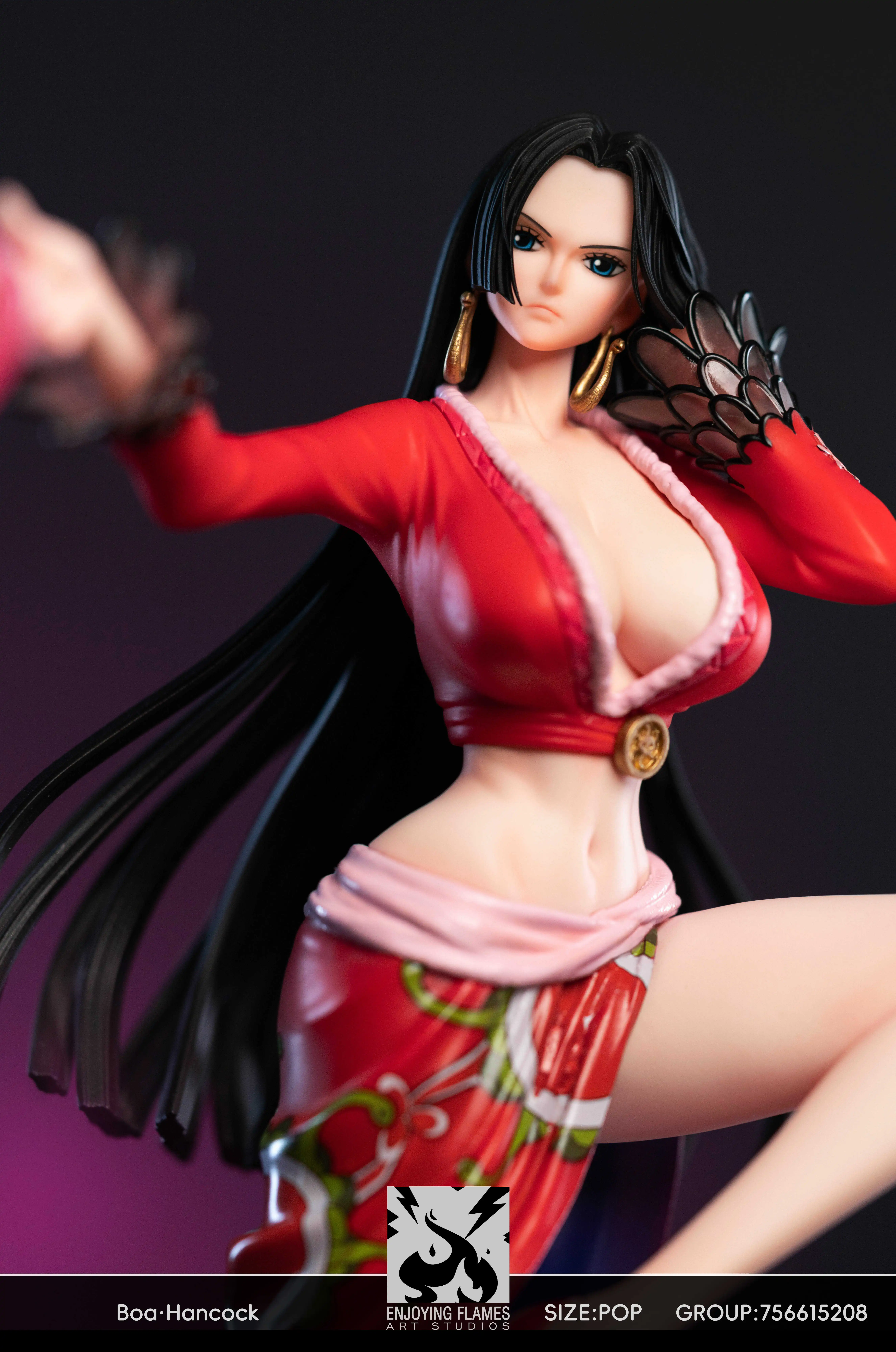 【Sold out】POP Scale Boa Hancock-Enjoying Flames studio