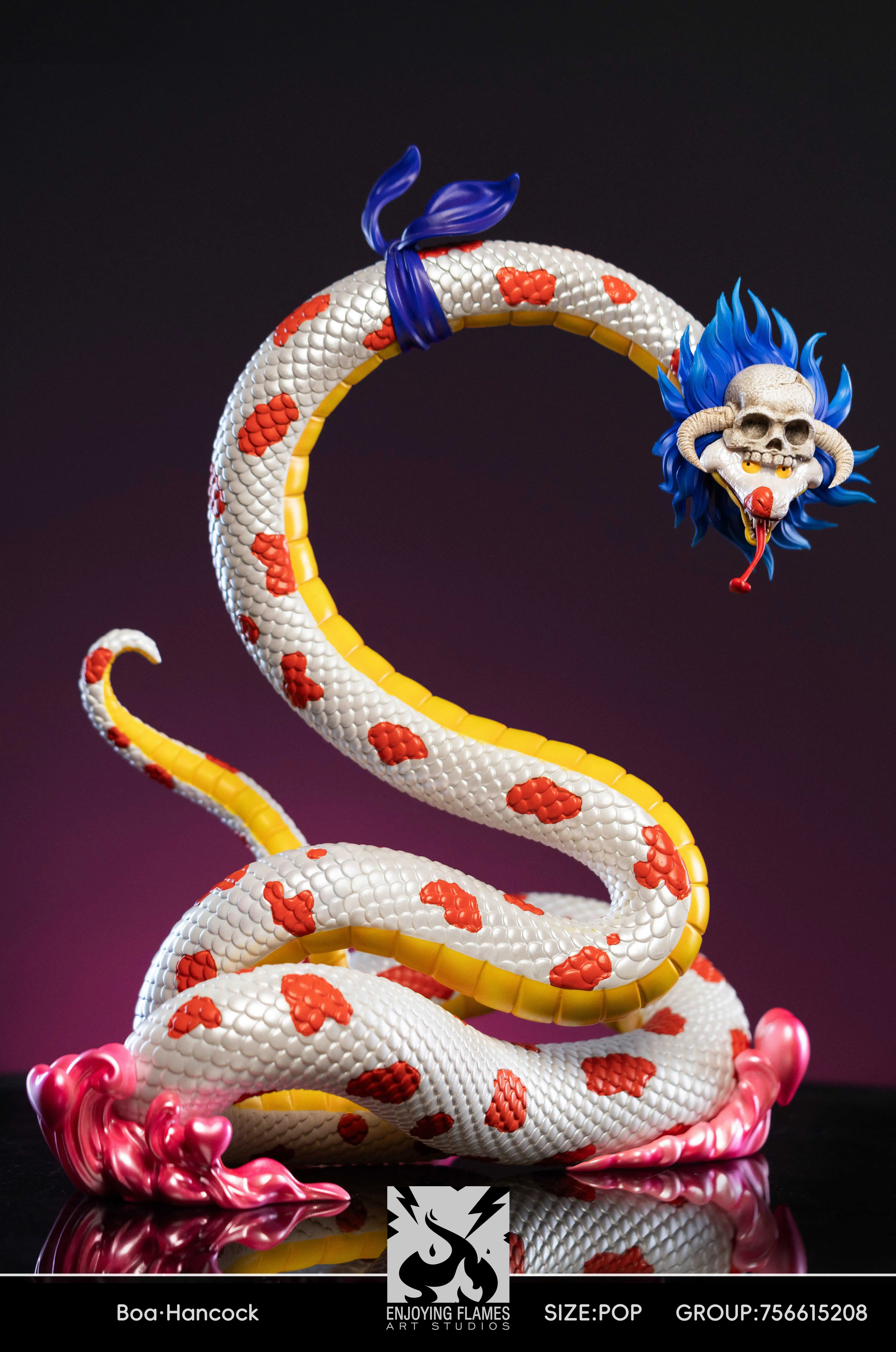 【Sold out】POP Scale Boa Hancock-Enjoying Flames studio