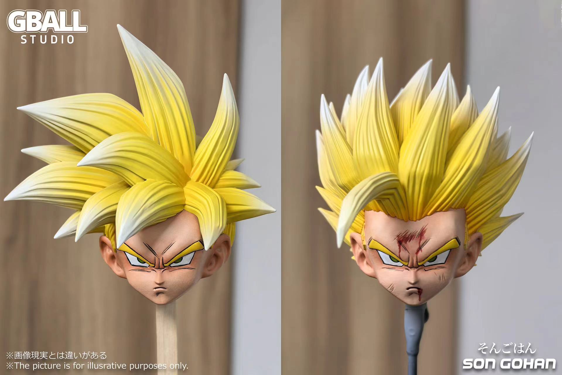 【Pre-sale closed】1/6 & 1/4 Scale Son Gohan-GBALL Studio