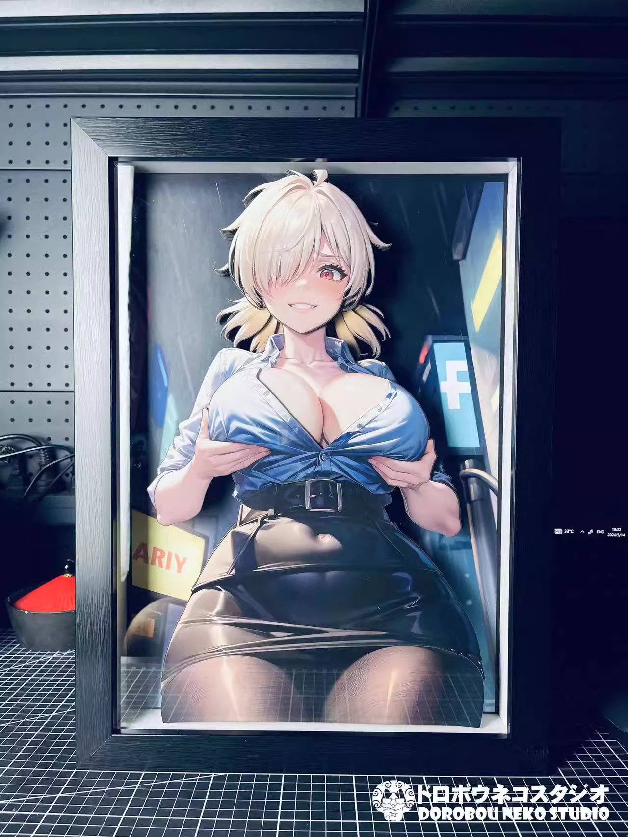 【In stock】DSMG-061 Decorative Painting of Seras·Victoria-Hellsing Ultimate-Dorobou Neko Studio