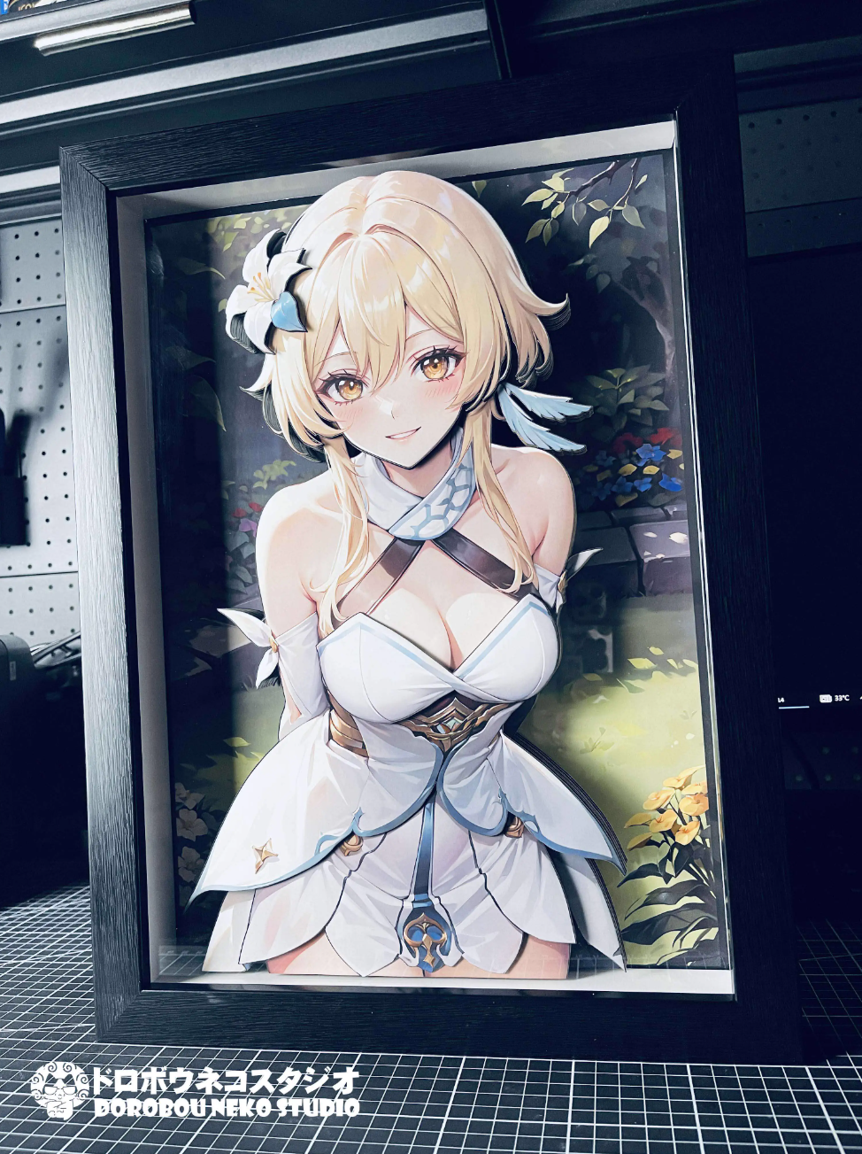 【In stock】DSGS-001 Decorative Painting of Lumine-Genshin Impact-Dorobou Neko Studio