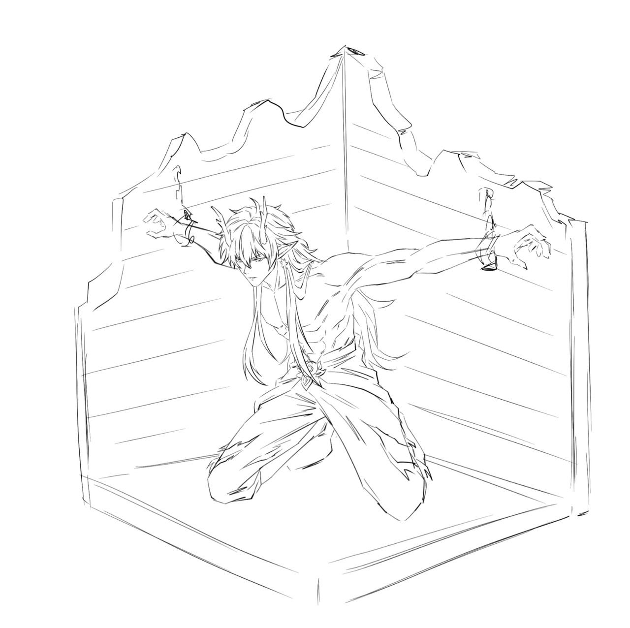 【Last one】1/6 Scale Dan Heng Imbibitor Lunae-Honkai: Star Rail-Imagination Studio