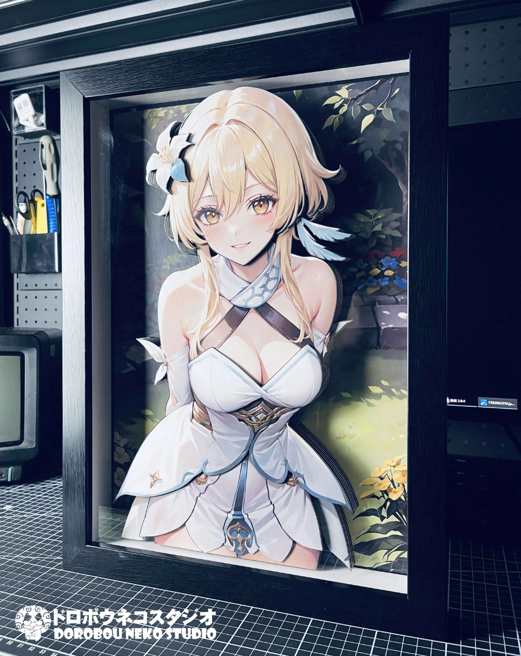 【In stock】DSGS-001 Decorative Painting of Lumine-Genshin Impact-Dorobou Neko Studio