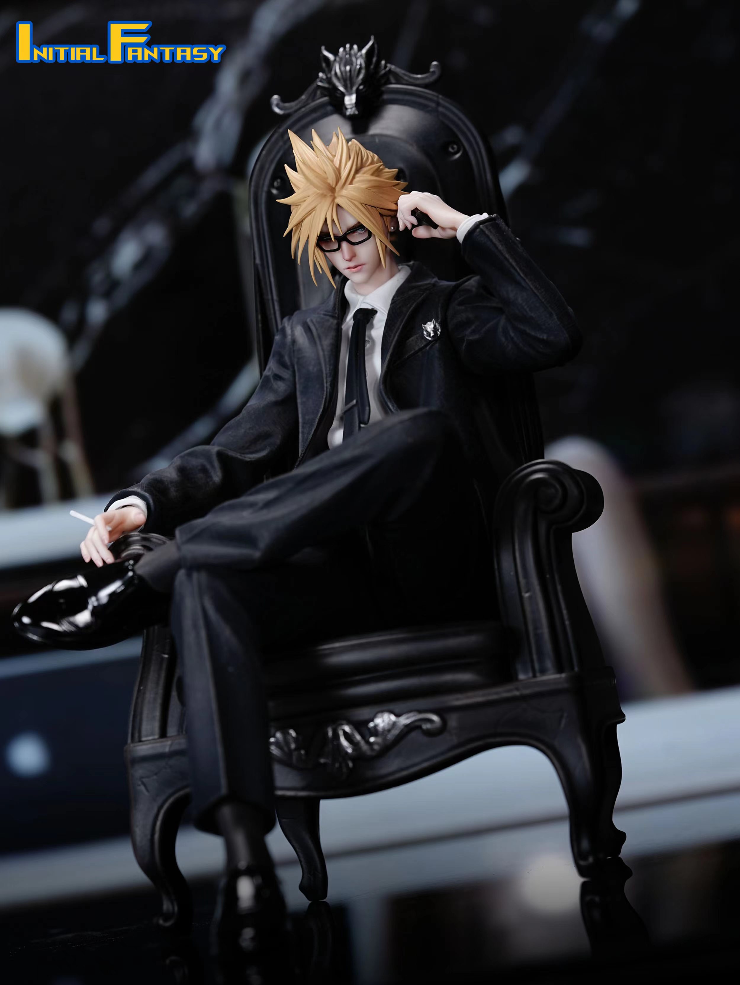 【Sold out】1/6 Scale Business Suit Thugs Cloud-Final Fantasy 7-Initial Fantasy Studio
