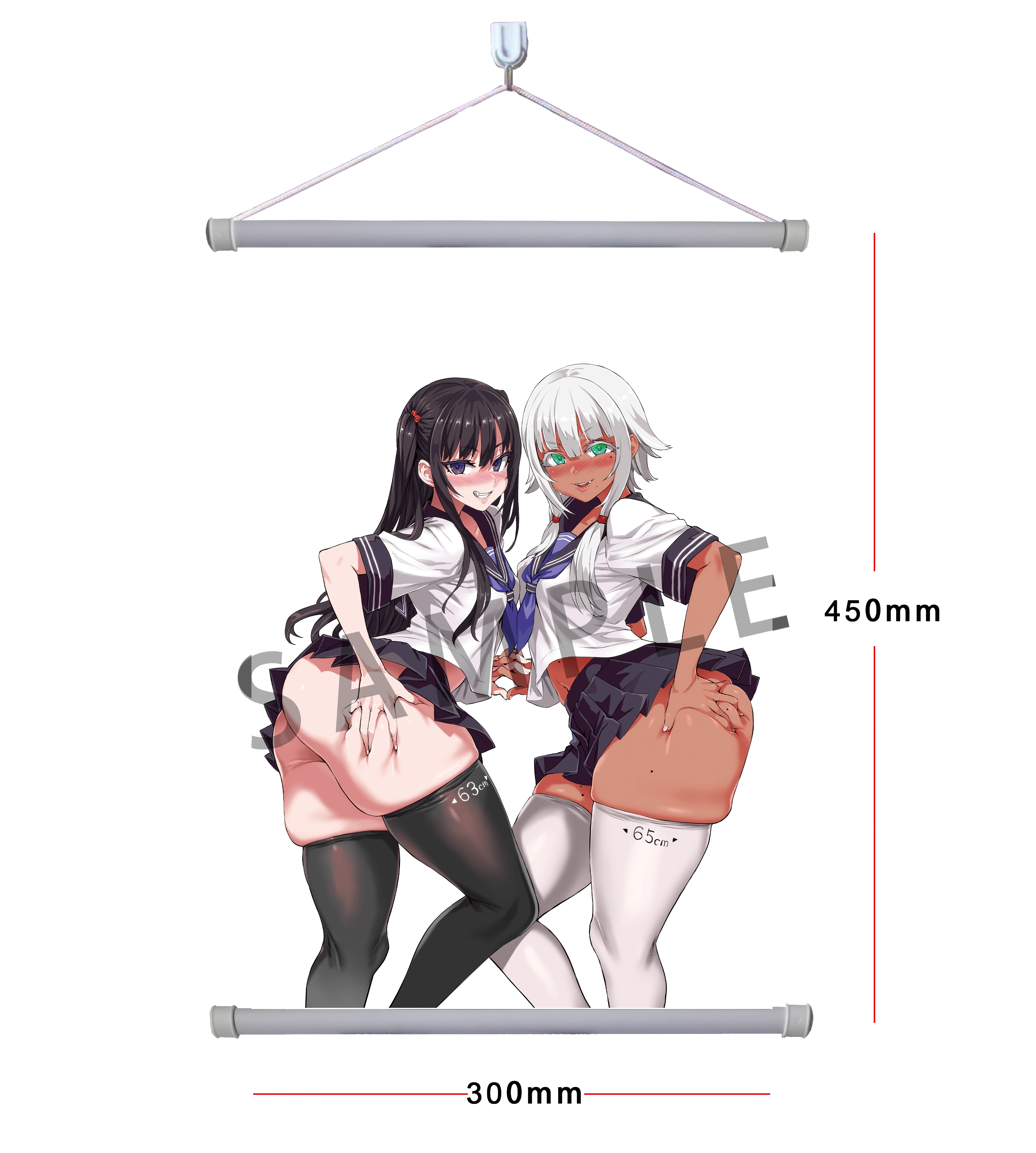 【Pre-sale closed】1/5 & 1/3.5 Scale 相座ラウラ & 肉倉色羽-足の太さがステータスになる世界-PURE Studio