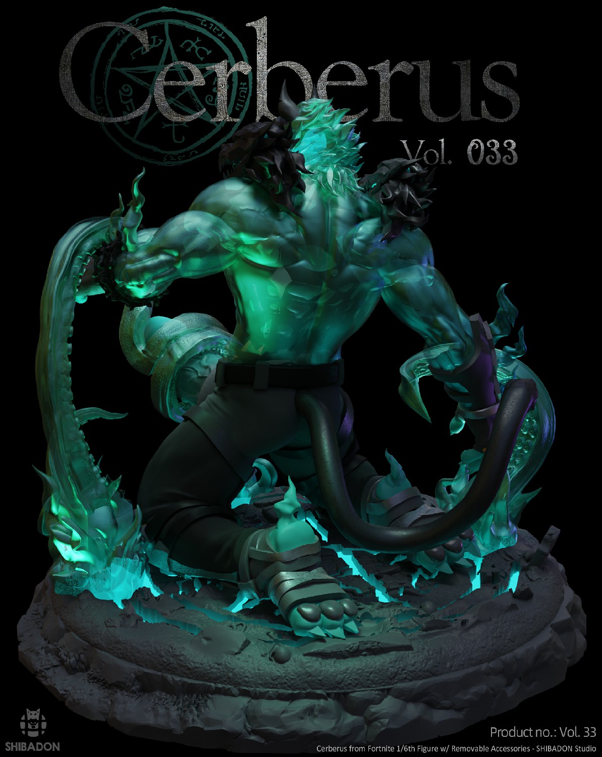 【Sold out】1/6 Scale Cerberus-Other Series-Shibadon Studio