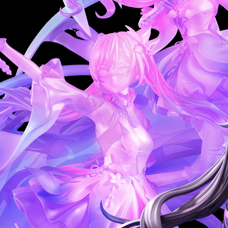 【Sold out】1/6 Scale A Version KeQing-Genshin Impact-LouLan studio