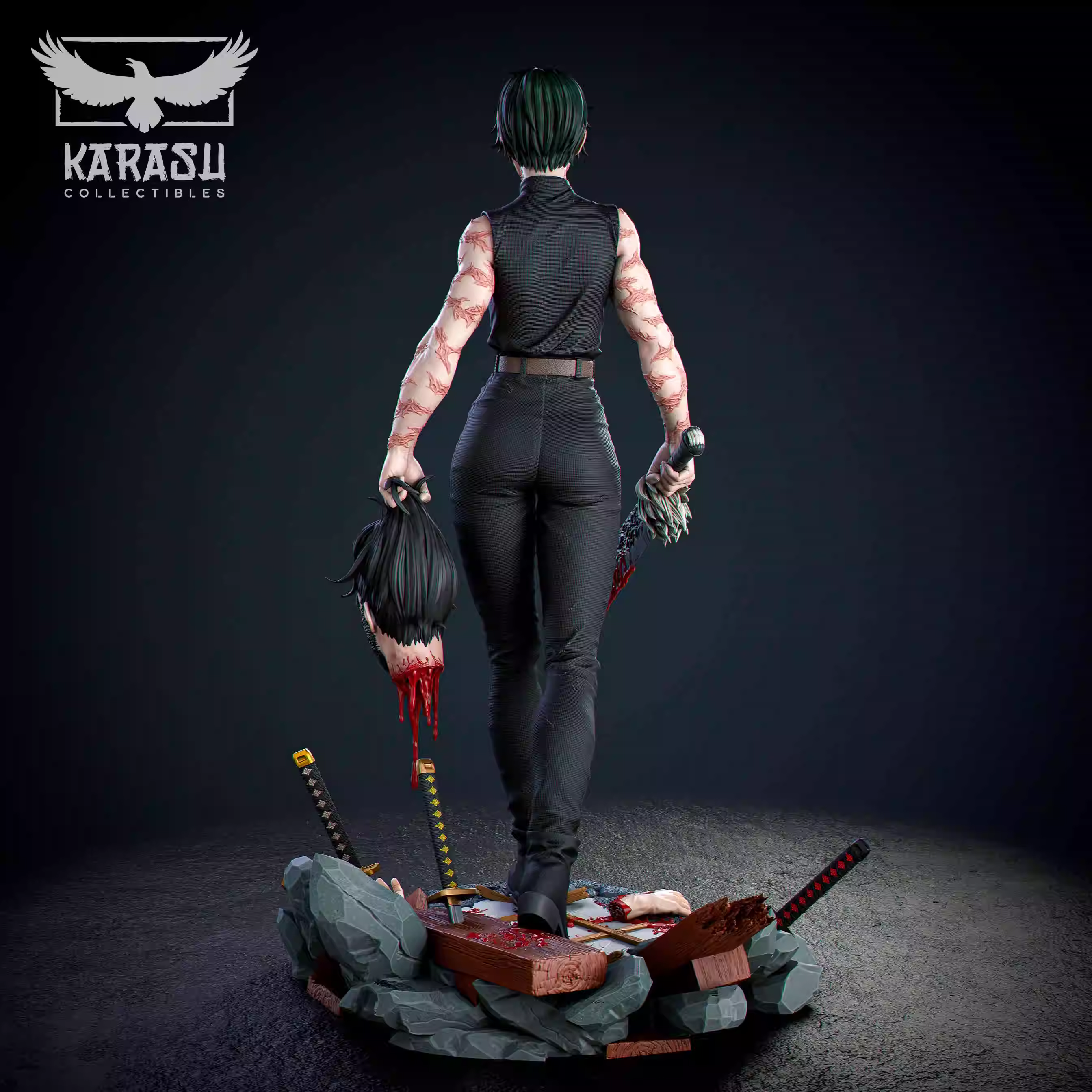 【Re-stock】1/6 Scale Zenin Maki-Karasu Collectibles Studio