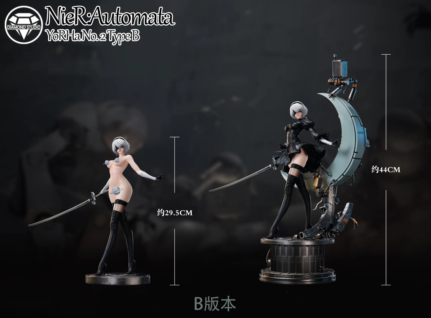 【Pre-sale】1/6 Scale YoRHa No.2 Type B-NieR:Automata-Diamond Studio