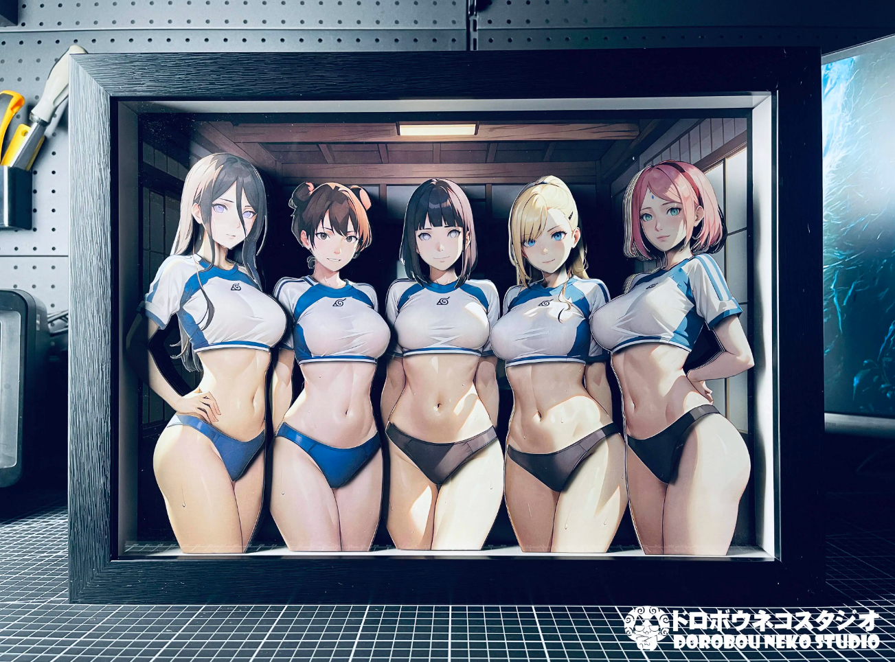 【In stock】DSMP-001 Decorative Painting of Girls-Dorobou Neko Studio