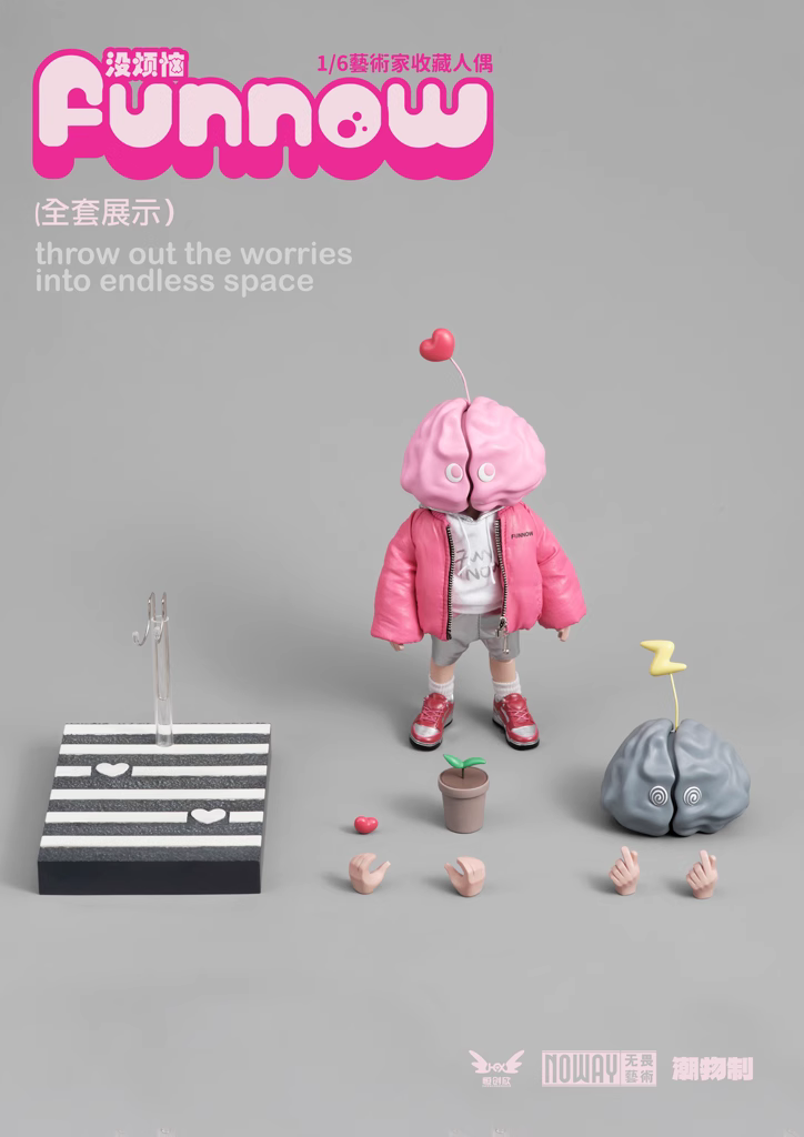 【Pre-sale】1/6 Scale Love & Emo Brain-Other Series-FUN NOW Studio