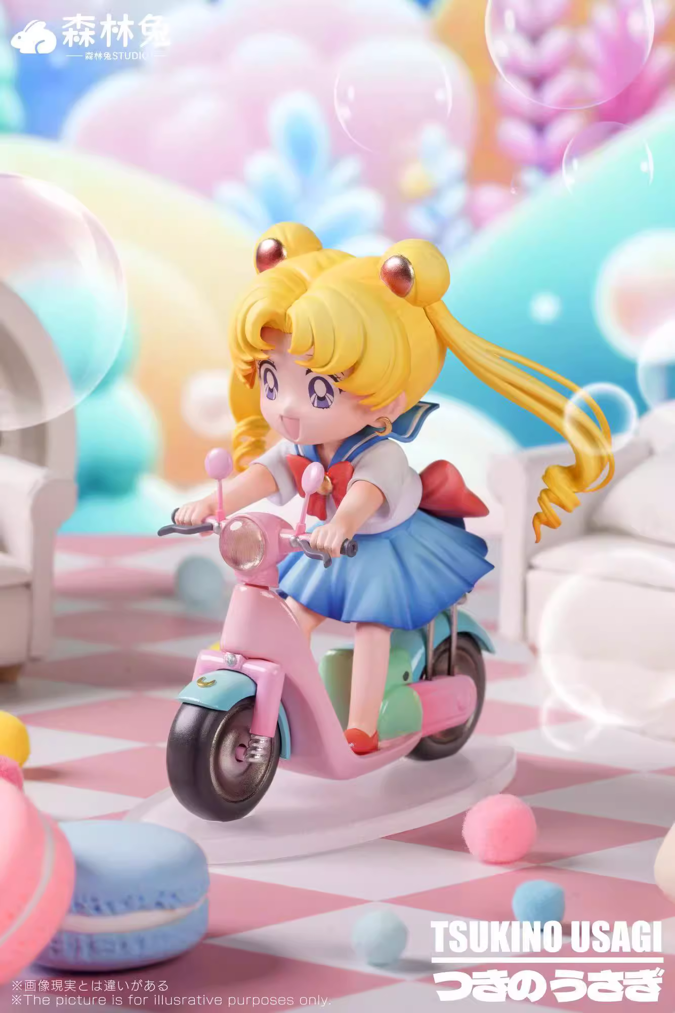 【Sold out】Riding Tsukino Usagi-Sailor Moon-SenLinTu Studio