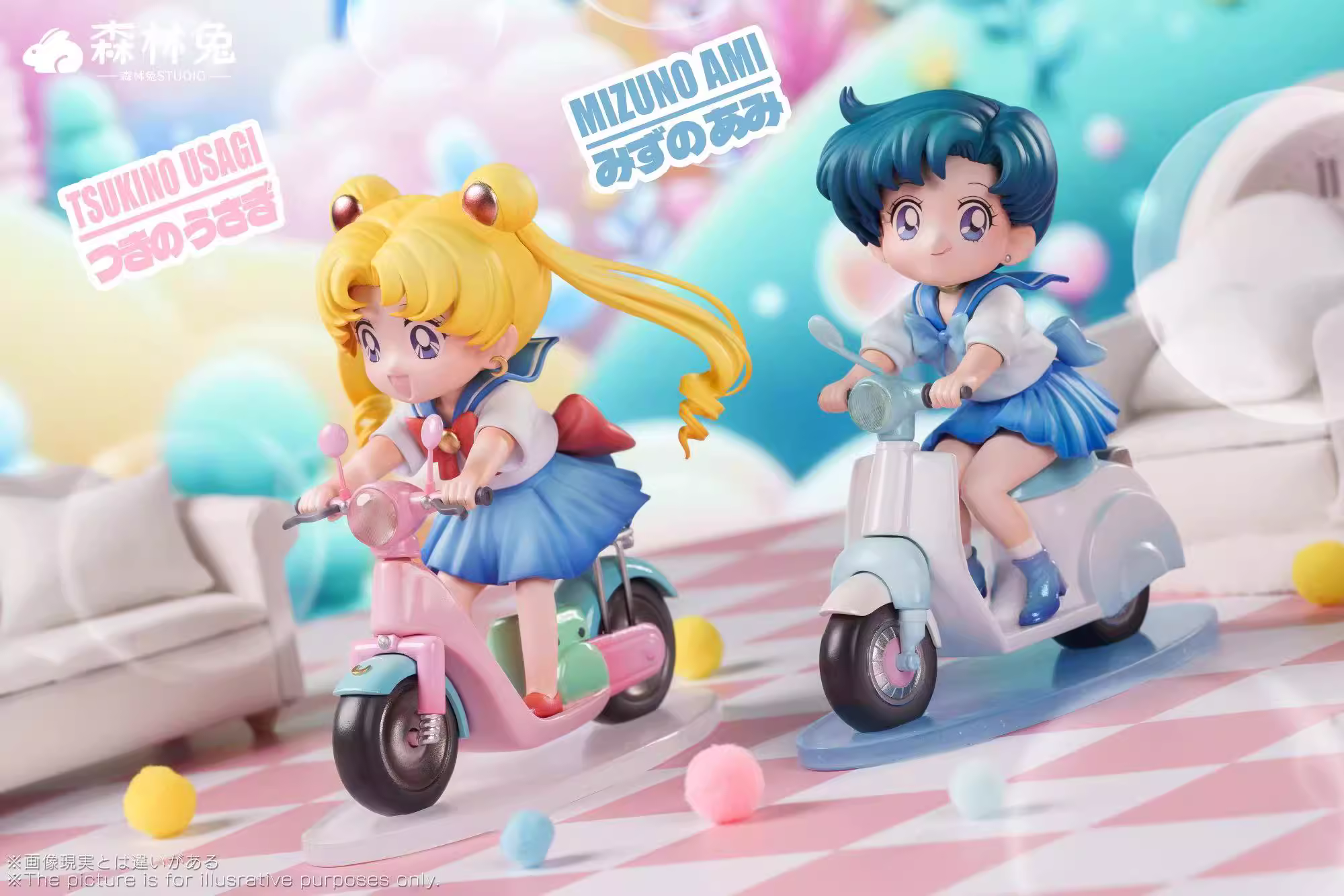 【Sold out】Riding Tsukino Usagi-Sailor Moon-SenLinTu Studio