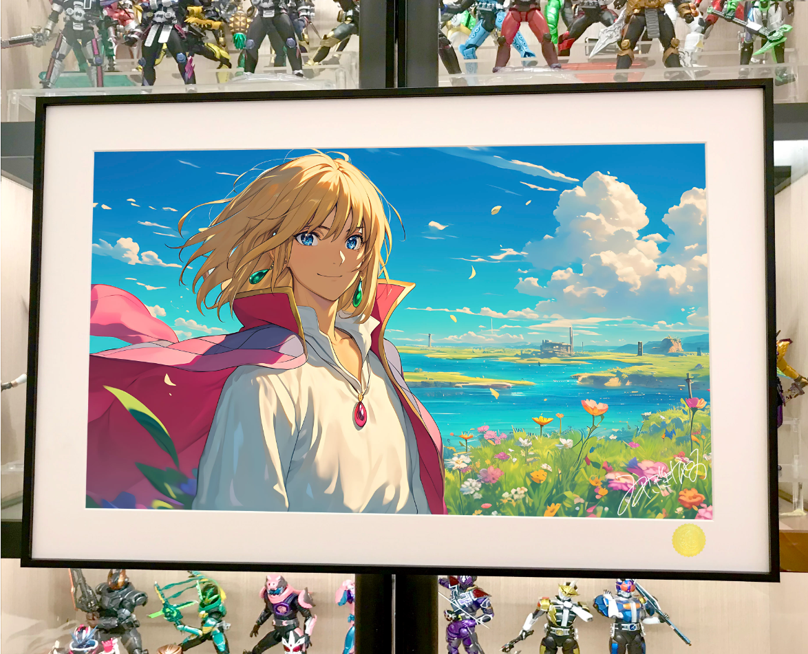 【Pre-sale】Decorative Painting of Howl in Wind-Howl's Moving Castle-XingKong Studio