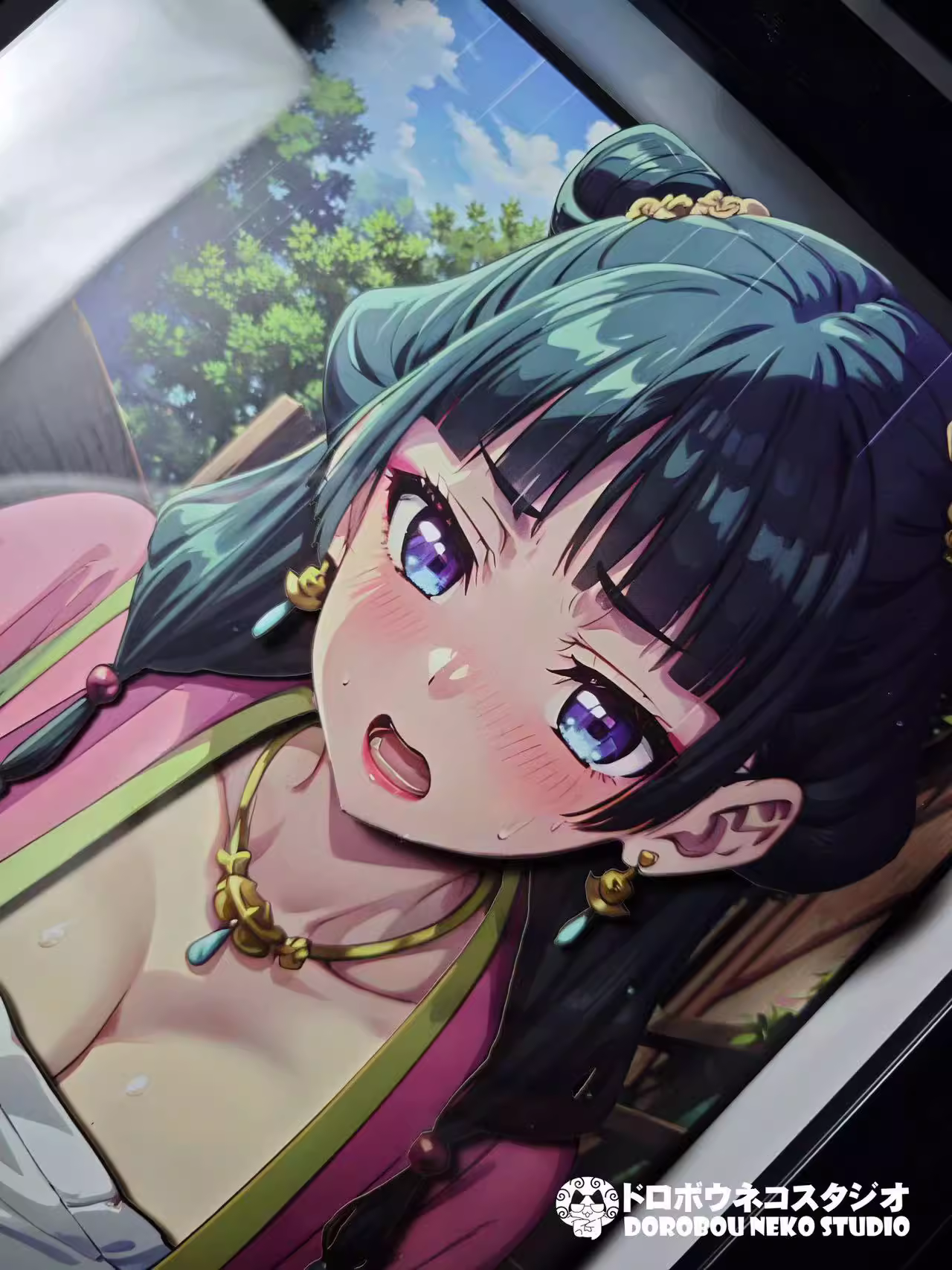 【In stock】DSMG-072 Decorative Painting of Cat Gril-Other Series-Dorobou Neko Studio