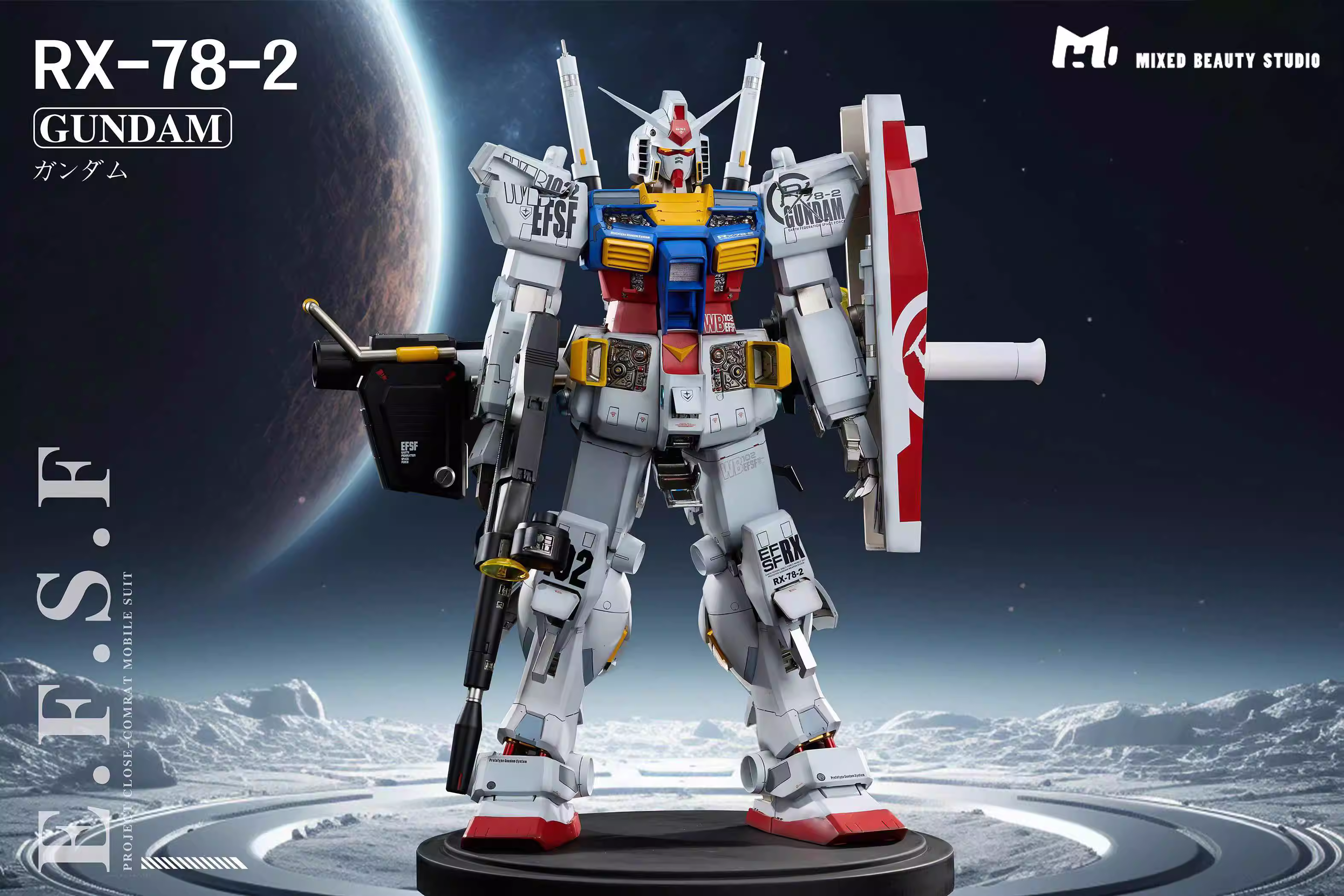 【Pre-sale】RX-78-2-GUNDAM-MIXED BEAUTY Studio