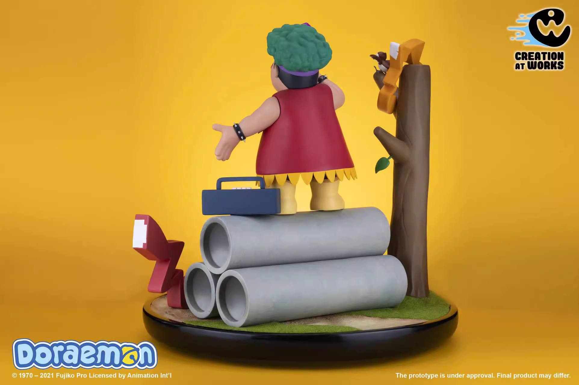 【In stock】1/6 Scale Doraemon & Gouta Takeshi-Doraemon-Creation At Works Collectibles